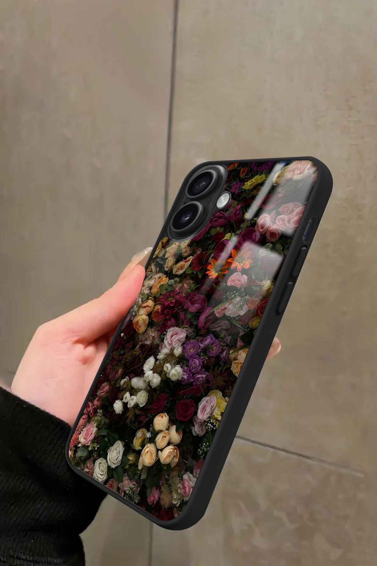 Snacase iPhone 16 Plus Uyumlu Karışık Tasarımlı Glossy Premium Kılıf