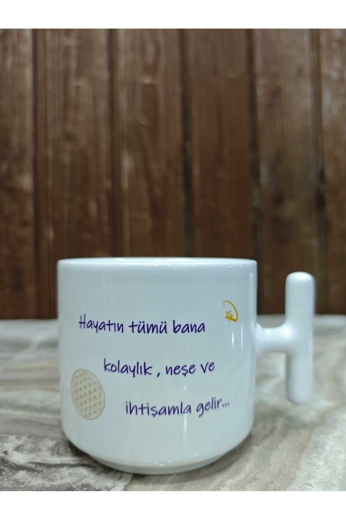 GenelTedarik Özel Tasarım Kupa - Olumlamalar Runeler Mantralar