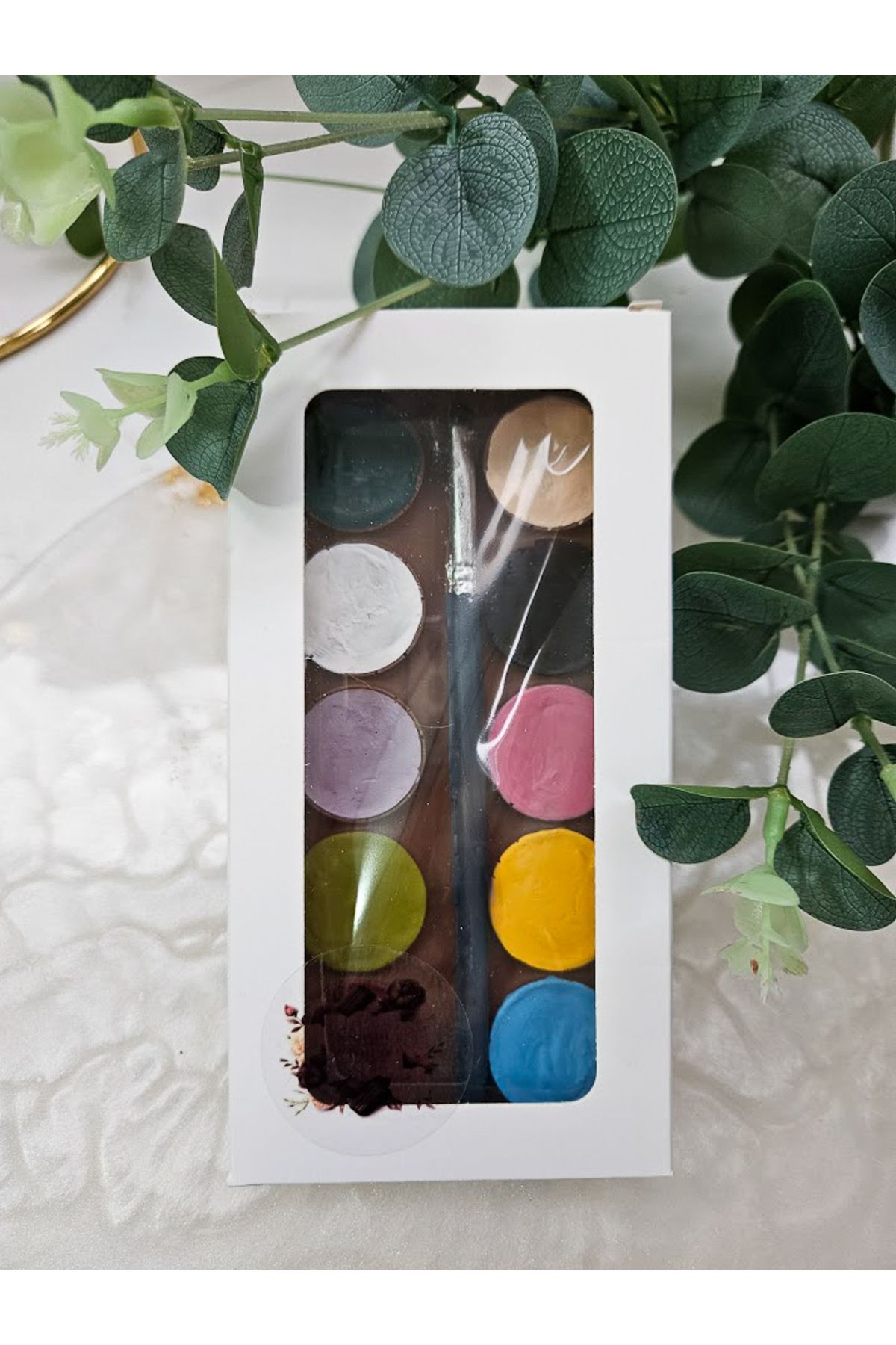 ksana choco El Yapımı Palet Şeklinde Çikolata Set Özel Tasarım Hediyelik Çikolata