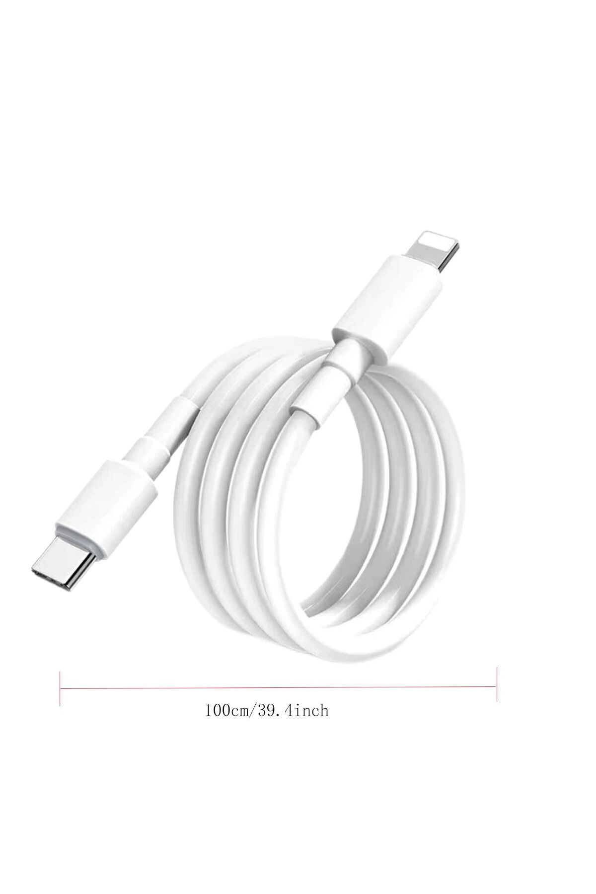 Binboom iPhone Uyumlu PD 20W USB-C - Lightning Hızlı Şarj ve Veri Kablosu 1 metre
