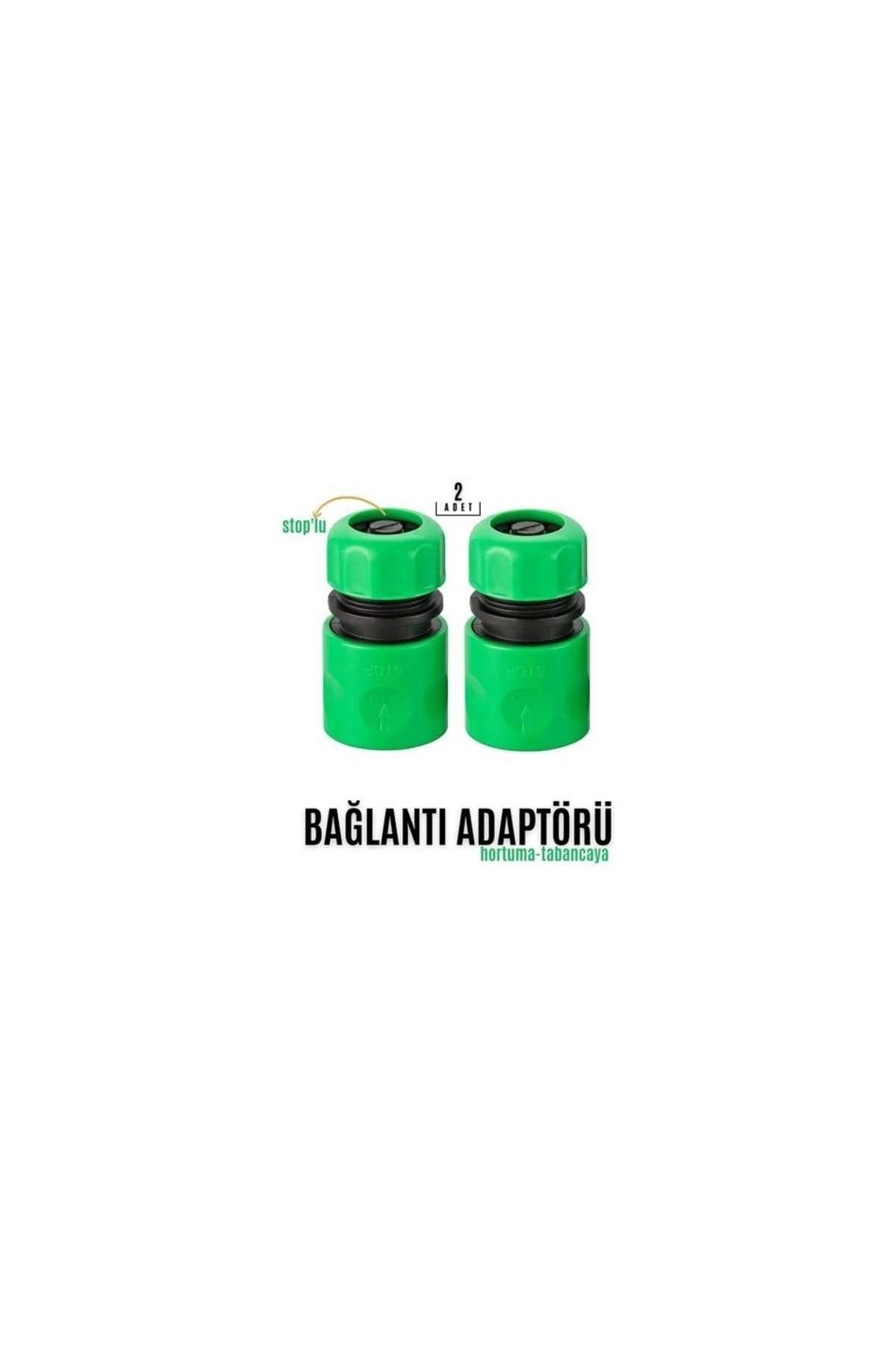 CANSA Musluk - Tabanca Ve Hortum Bağlantı Adaptörü 2'li