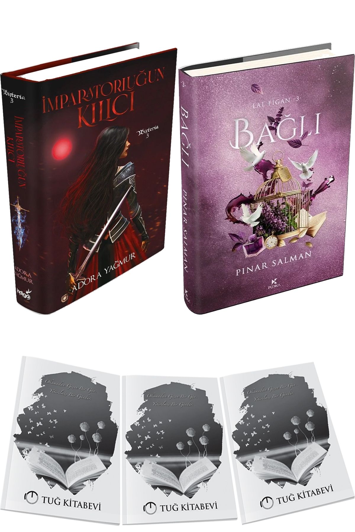 İndigo Kitap İmparatorluğun Kılıcı Ciltli ve Lal Figan 3 Bağlı Ciltli + Hediyeli