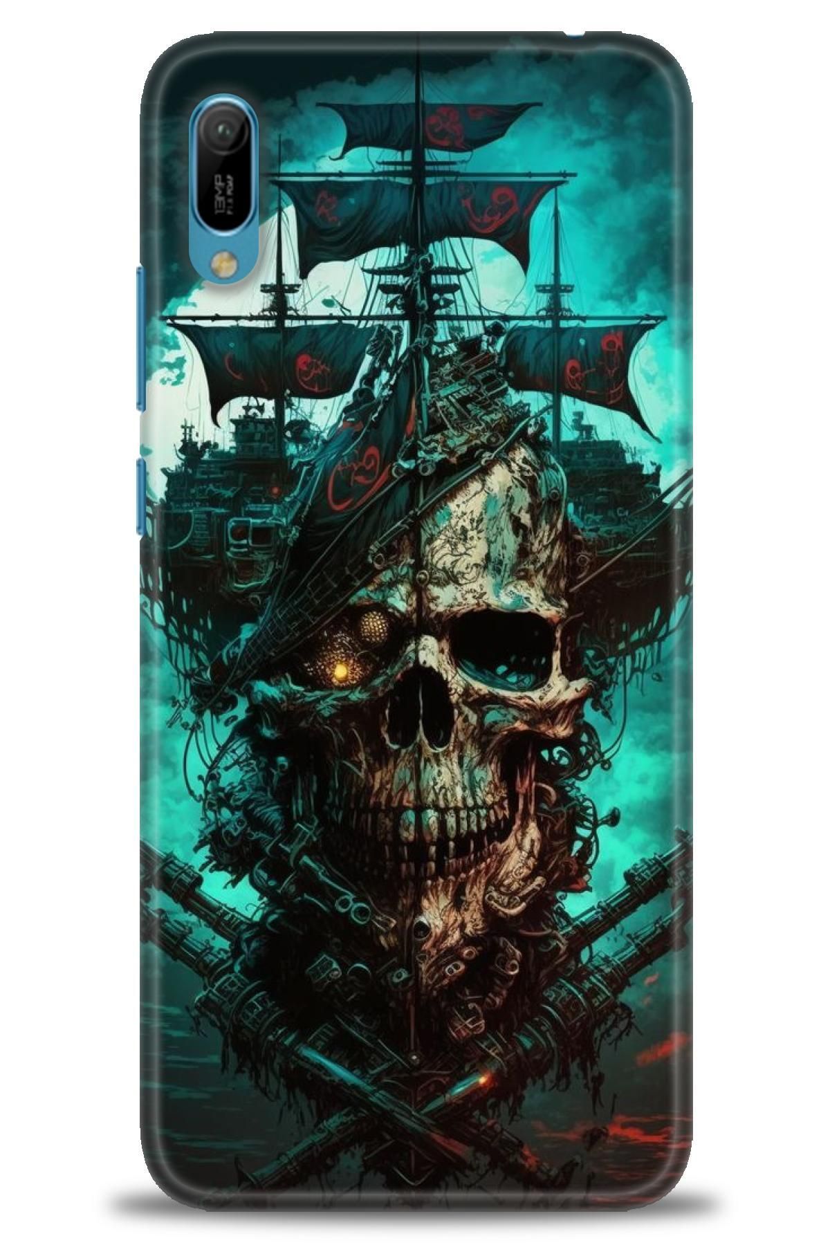 CooperTech Huawei Y6 2019 İle Uyumlu HD Baskılı Silikon Kılıf - ÖzelSeri Huawei - 643