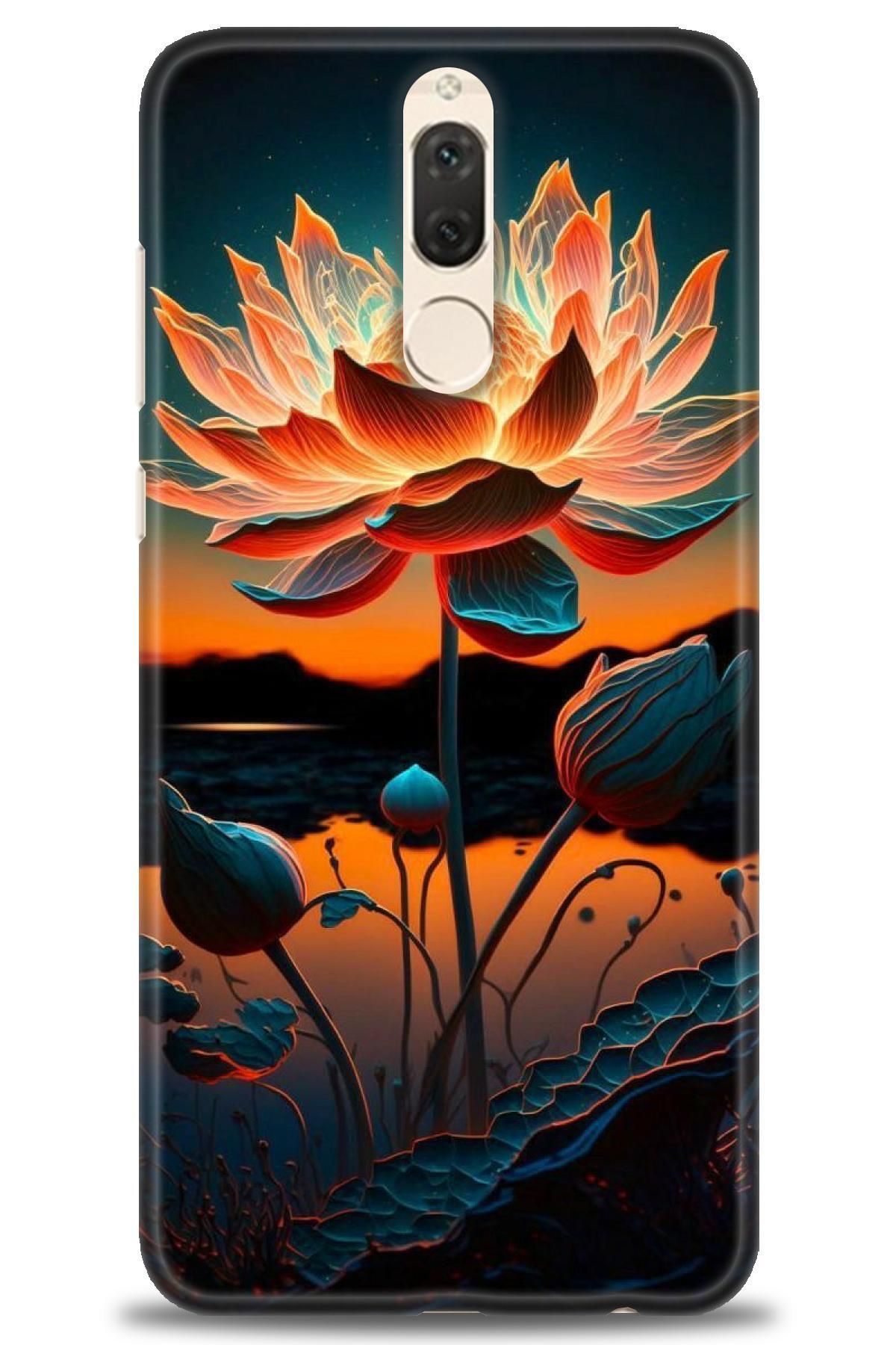 CooperTech Huawei Mate 10 Lite İle Uyumlu HD Baskılı Silikon Kılıf - ÖzelSeri Huawei - 356