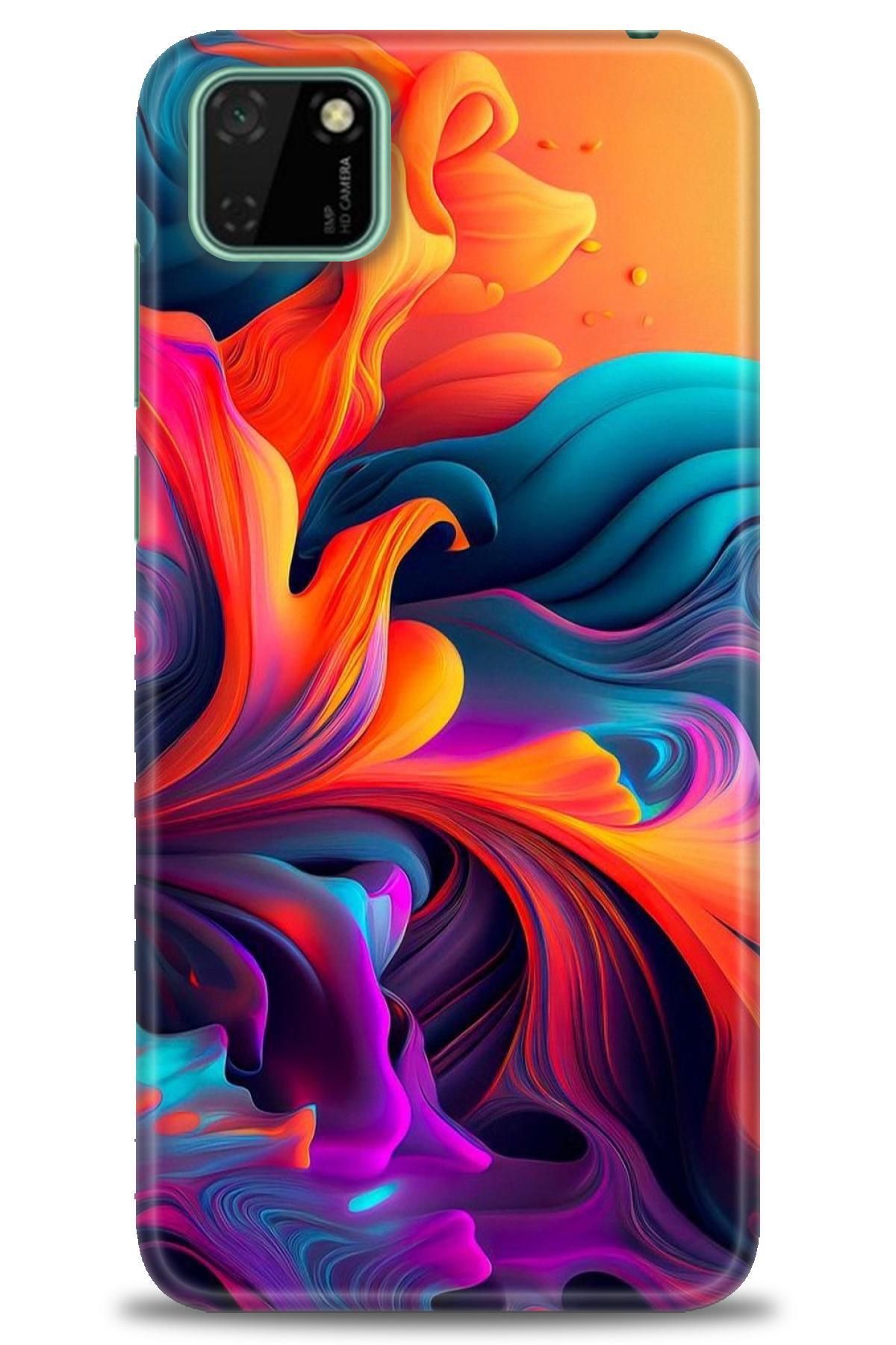 CooperTech Huawei Y5P İle Uyumlu HD Baskılı Silikon Kılıf - ÖzelSeri Huawei - 213