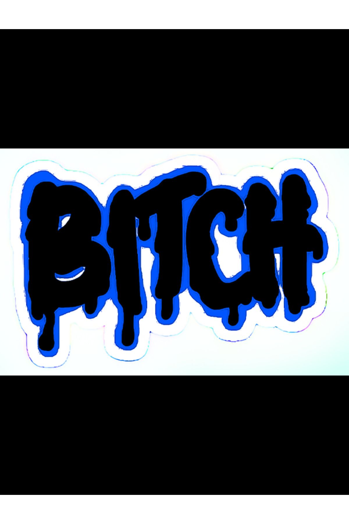 Docima Motosikler sticker BITCH
