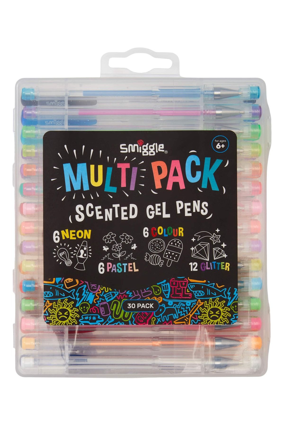 SMIGGLE Multi Pack Kokulu Jel Kalem Set x30 Adet