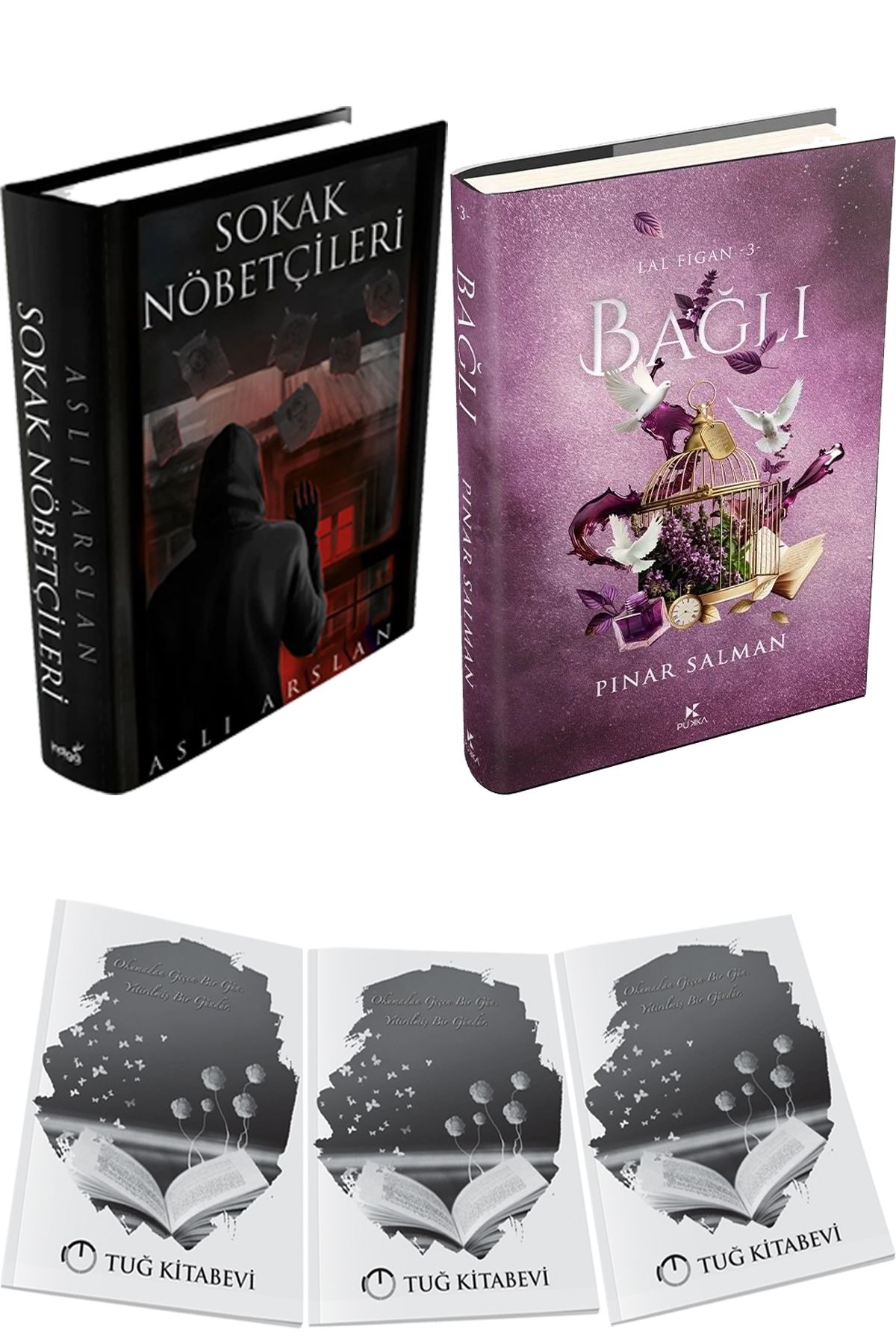 İndigo Kitap Sokak Nöbetçileri 1 Ciltli ve Lal Figan 3 Bağlı Ciltli + Hediyeli