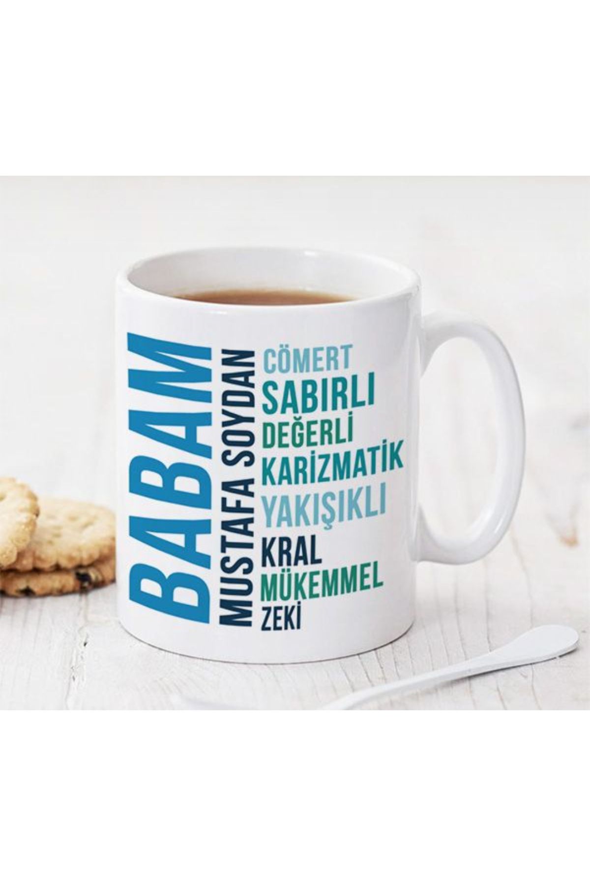 hdfotografstüdyosu Babalar Günü Özel Tasarım Porselen Kupa Bardak – Anlamlı ve Şık Hediye