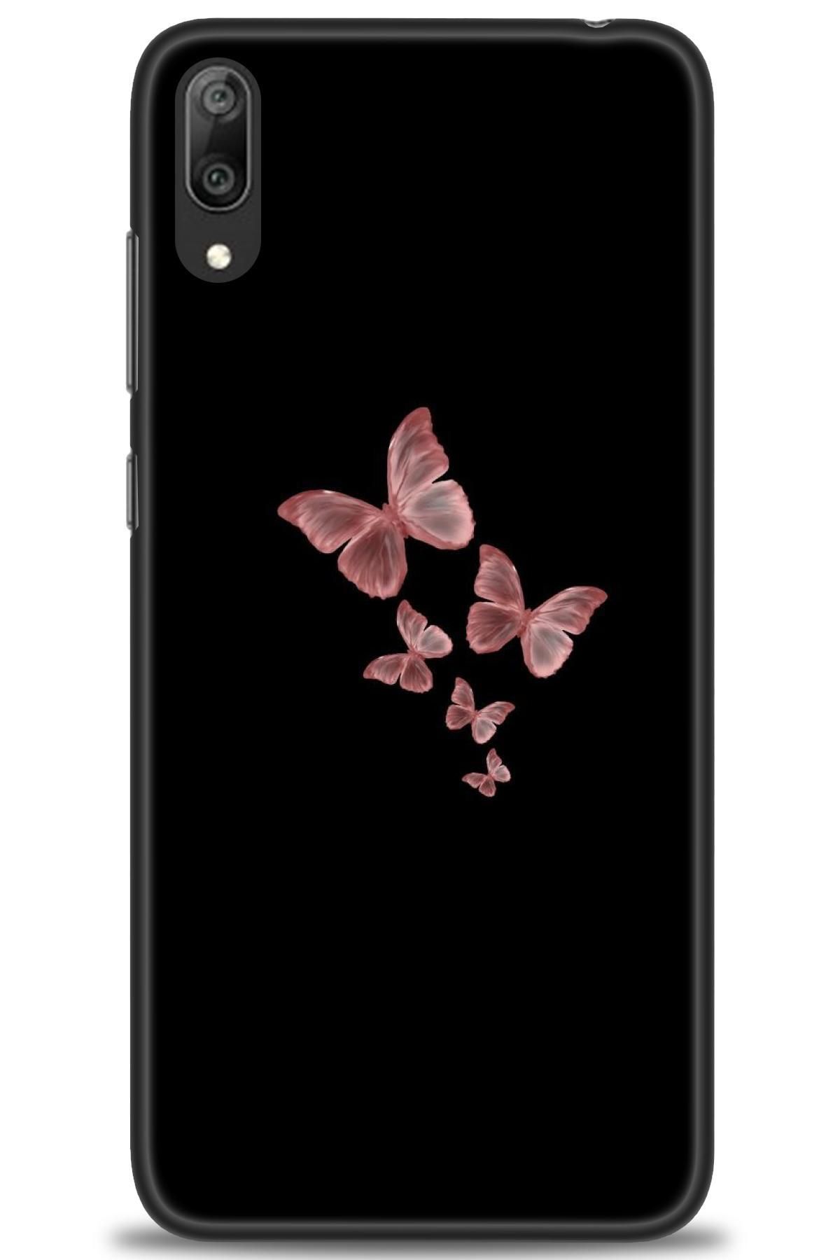 CooperTech Huawei Y7 Prime 2019 İle Uyumlu HD Baskılı Silikon Kılıf - ÖzelSeri Huawei - 695