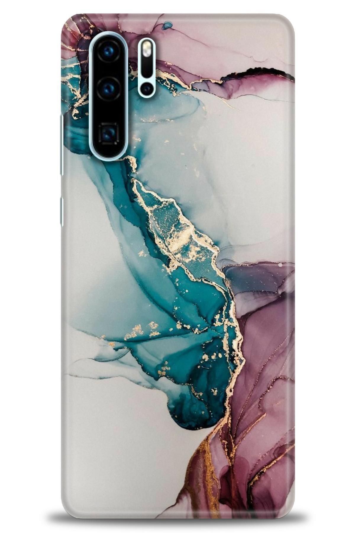 CooperTech Huawei P30 Pro İle Uyumlu HD Baskılı Silikon Kılıf - ÖzelSeri Huawei - 410