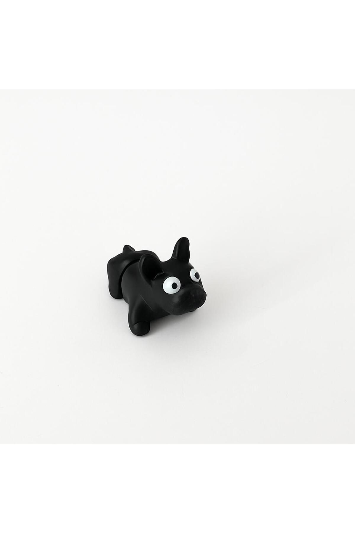 Oynix Mini Siyah Buldog Eklemli Figür 5cm