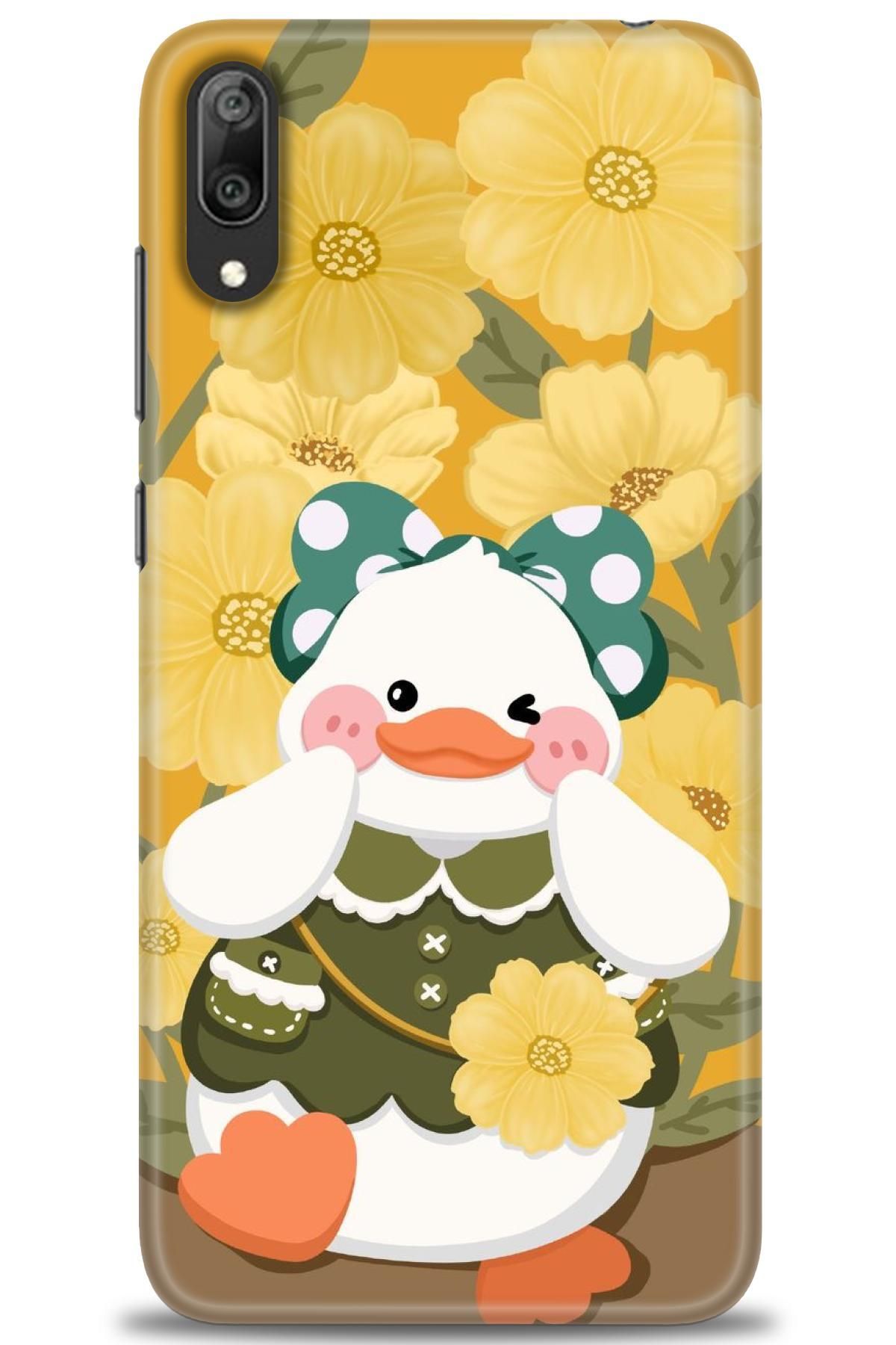 CooperTech Huawei Y7 Prime 2019 İle Uyumlu HD Baskılı Silikon Kılıf - ÖzelSeri Huawei - 300