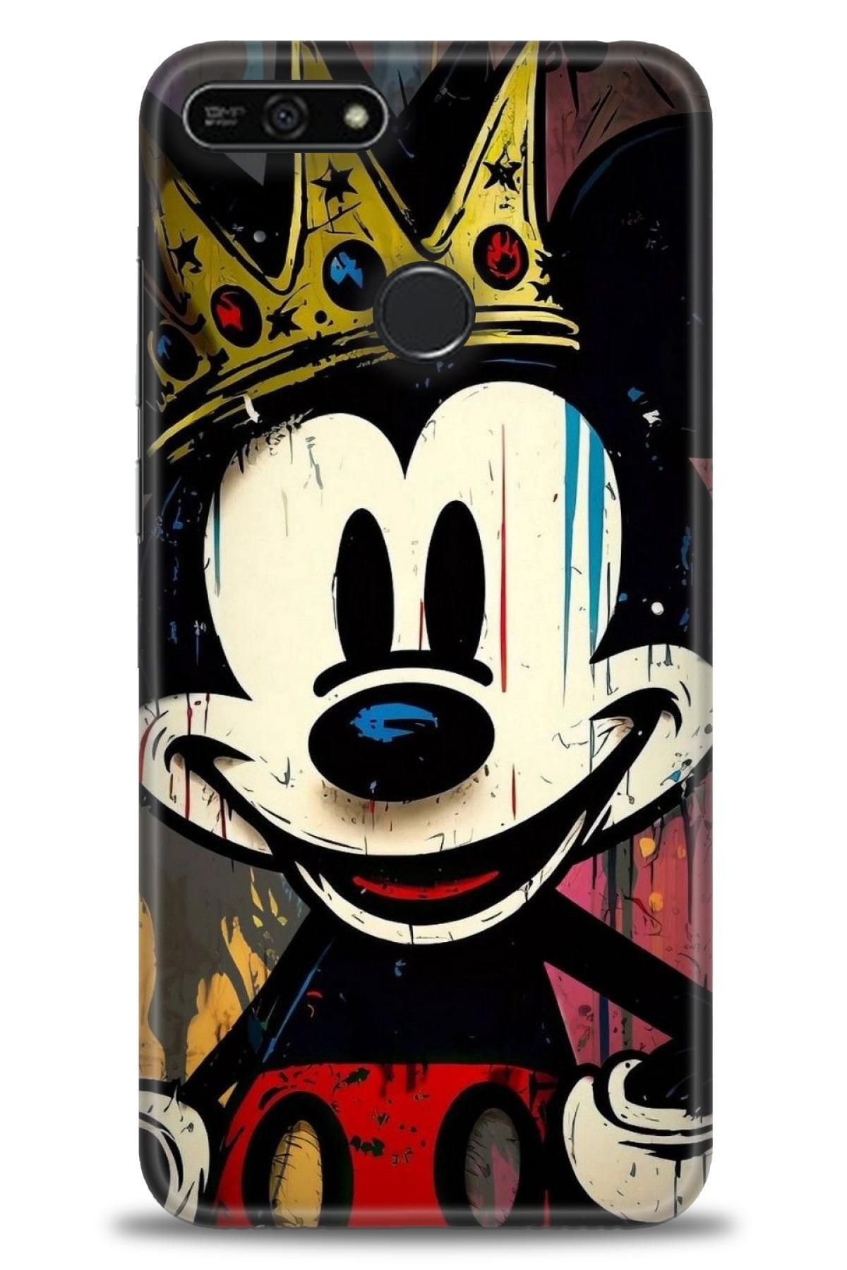 CooperTech Huawei Honor 7A İle Uyumlu HD Baskılı Silikon Kılıf - ÖzelSeri Huawei - 935