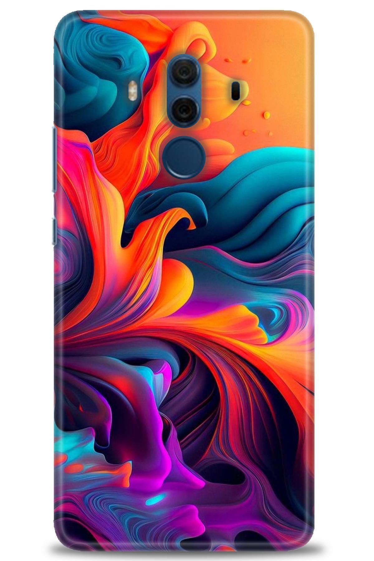 CooperTech Huawei Mate 10 Pro İle Uyumlu HD Baskılı Silikon Kılıf - ÖzelSeri Huawei - 213