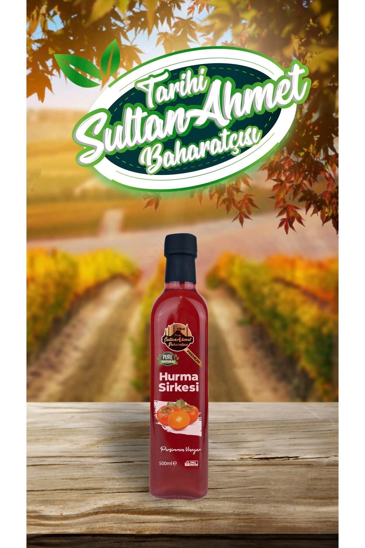 Tarihi SultanAhmet Baharatçısı Hurma Sirkesi %100 Katkısız Doğal 500 ml | Özel Üretim