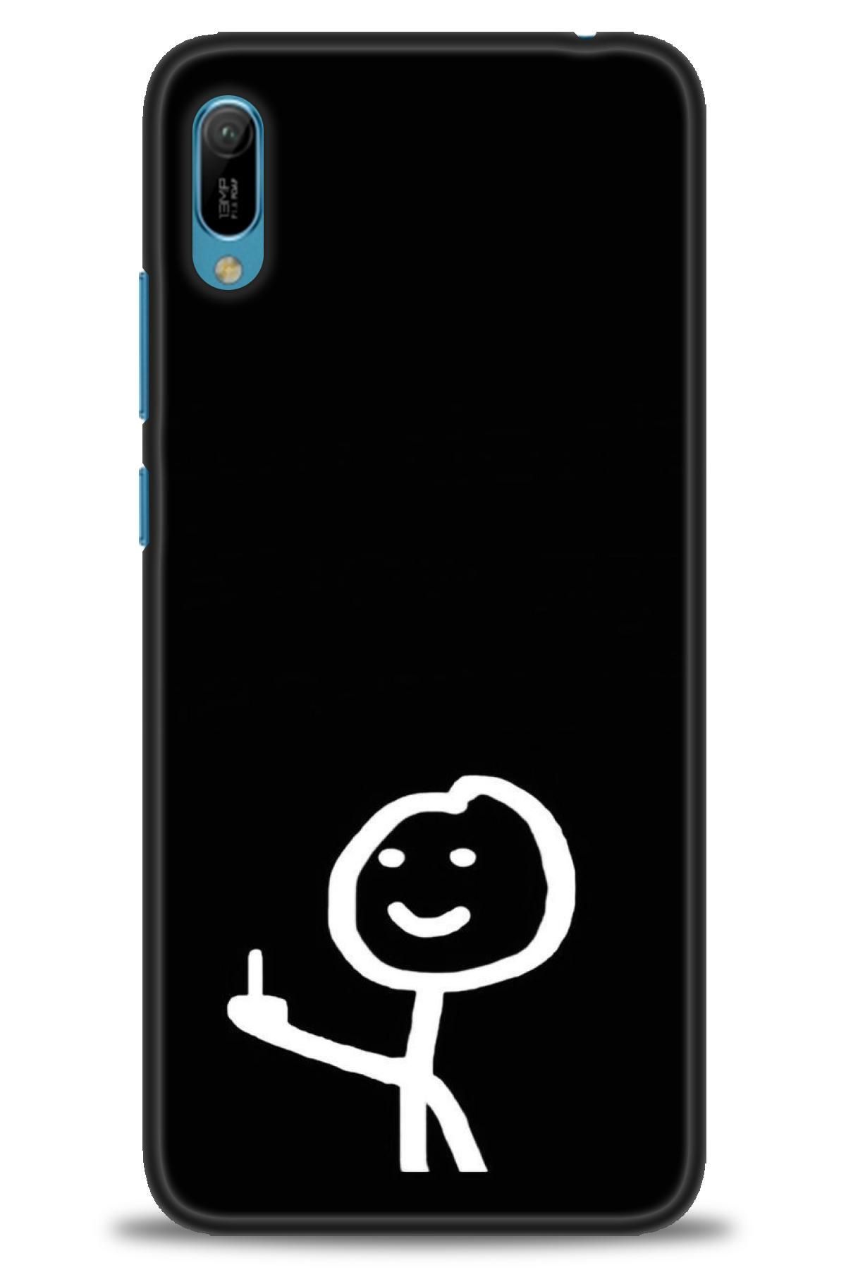 CooperTech Huawei Y6 2019 İle Uyumlu HD Baskılı Silikon Kılıf - ÖzelSeri Huawei - 237