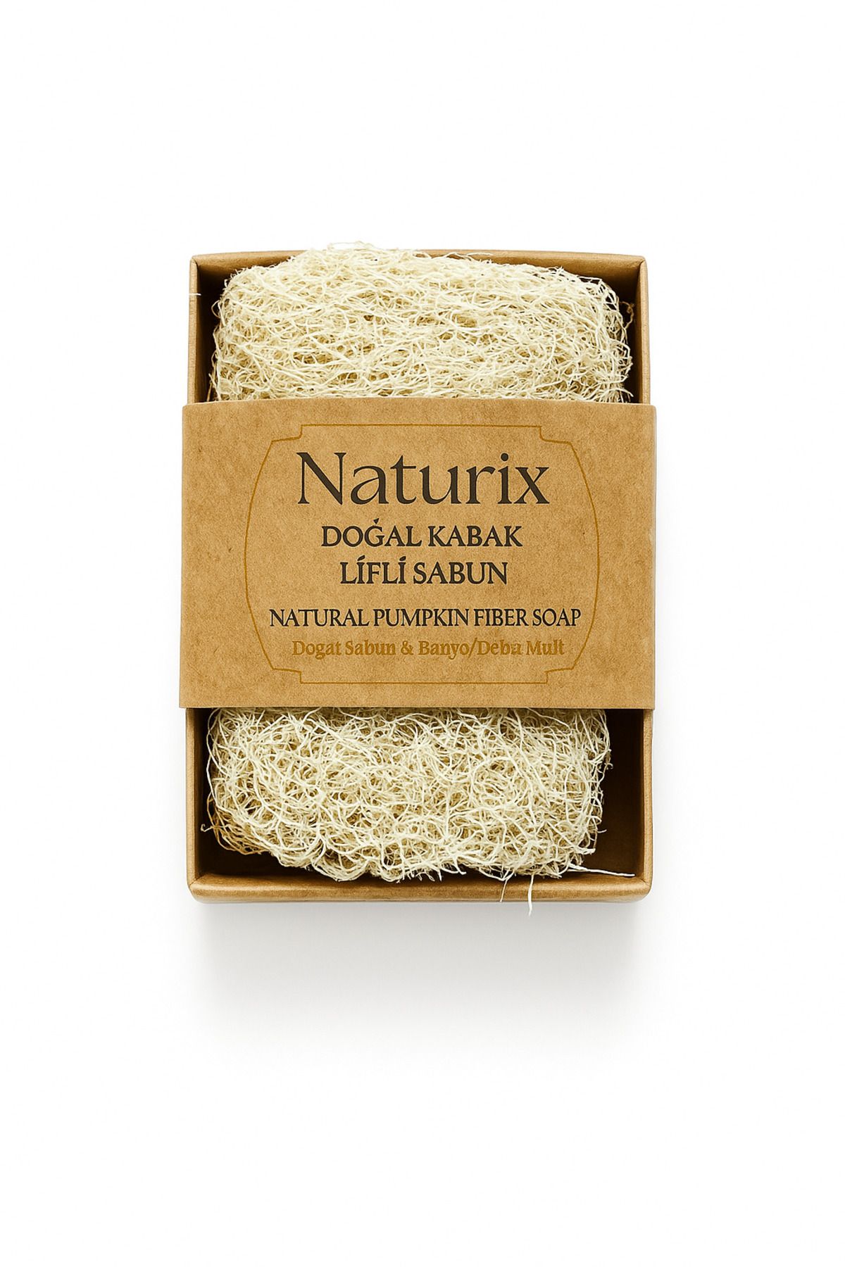 Fahra Natural Keçi Sütü & Ballı Doğal Kabak Lifli Sabun