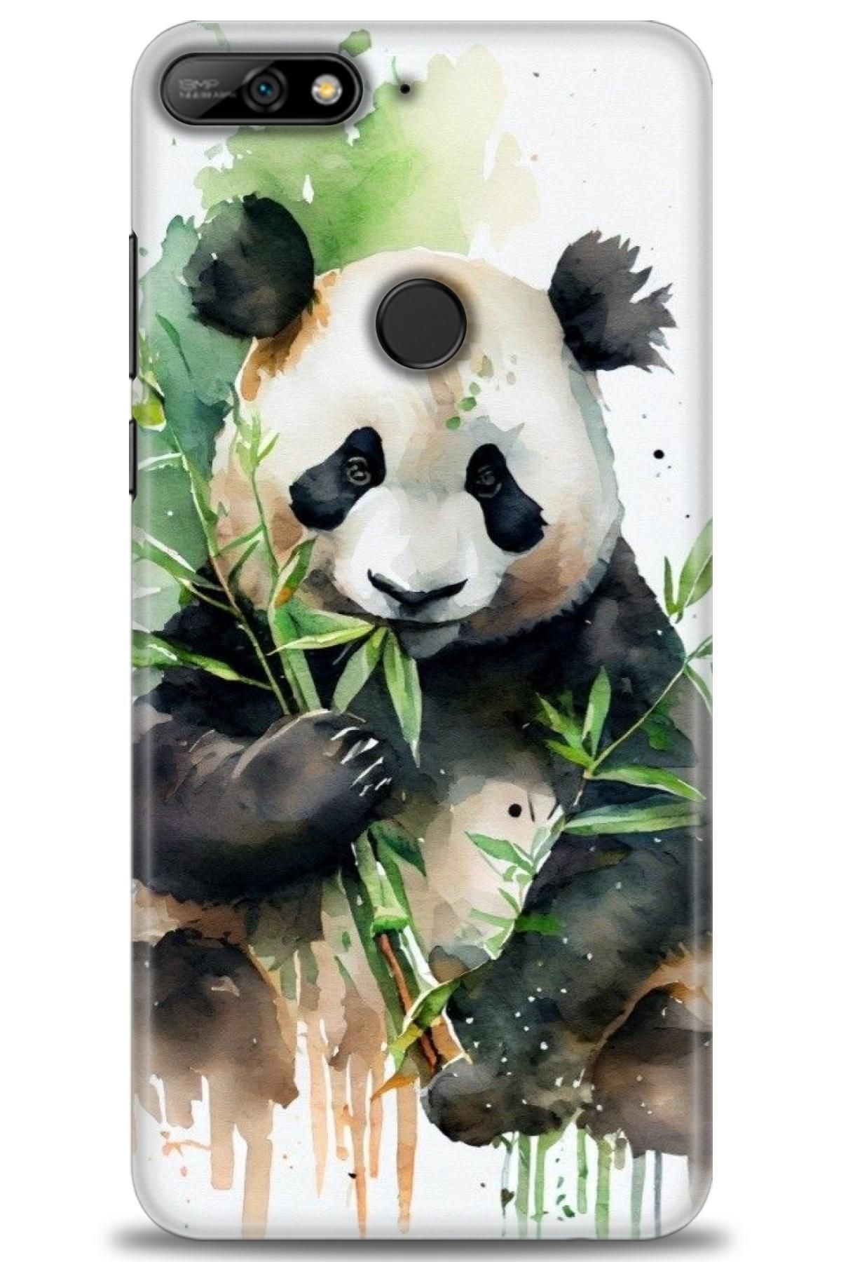 CooperTech Huawei Y7 2018 İle Uyumlu HD Baskılı Silikon Kılıf - ÖzelSeri Huawei - 106