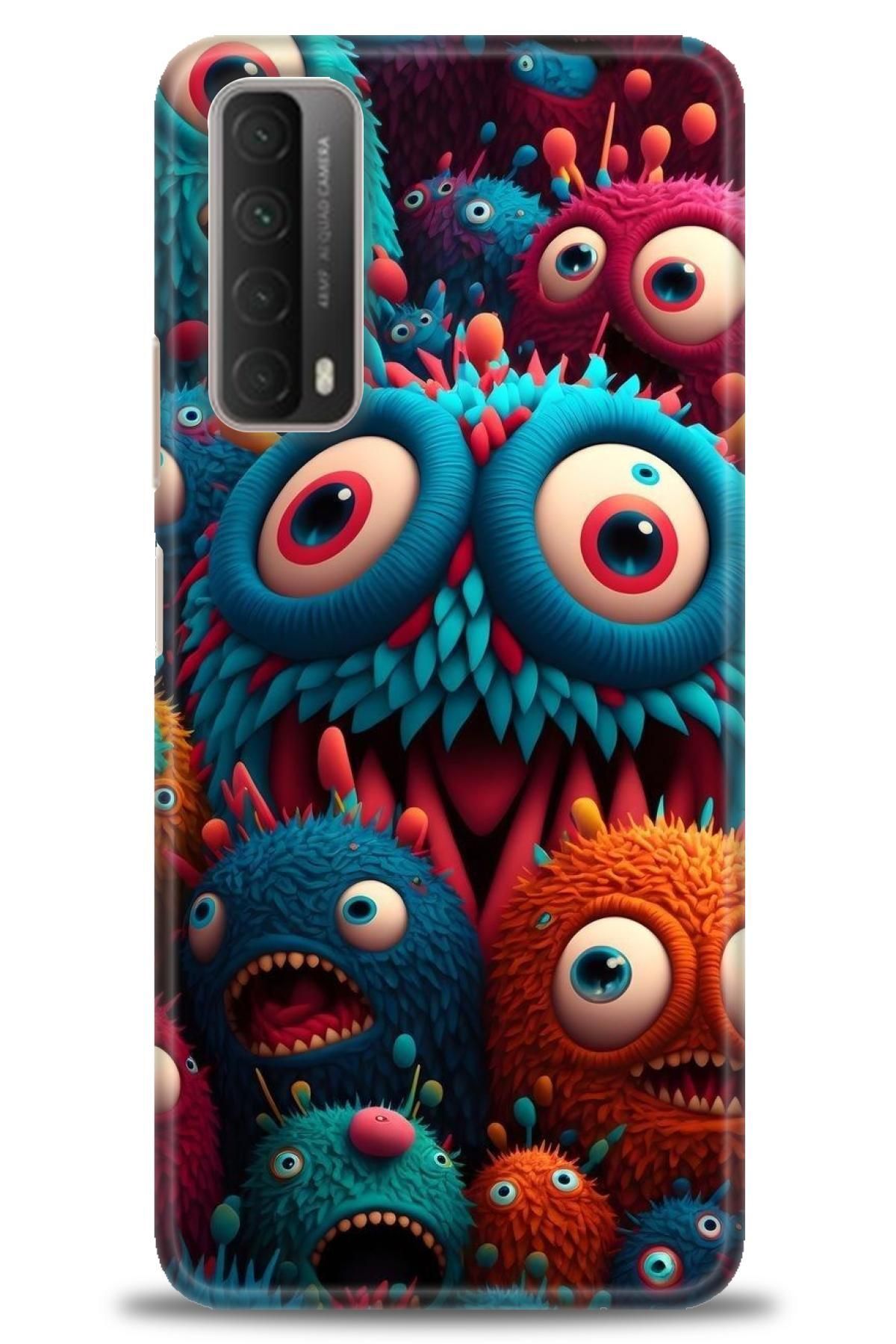 CooperTech Huawei P Smart 2021 İle Uyumlu HD Baskılı Silikon Kılıf - ÖzelSeri Huawei - 90