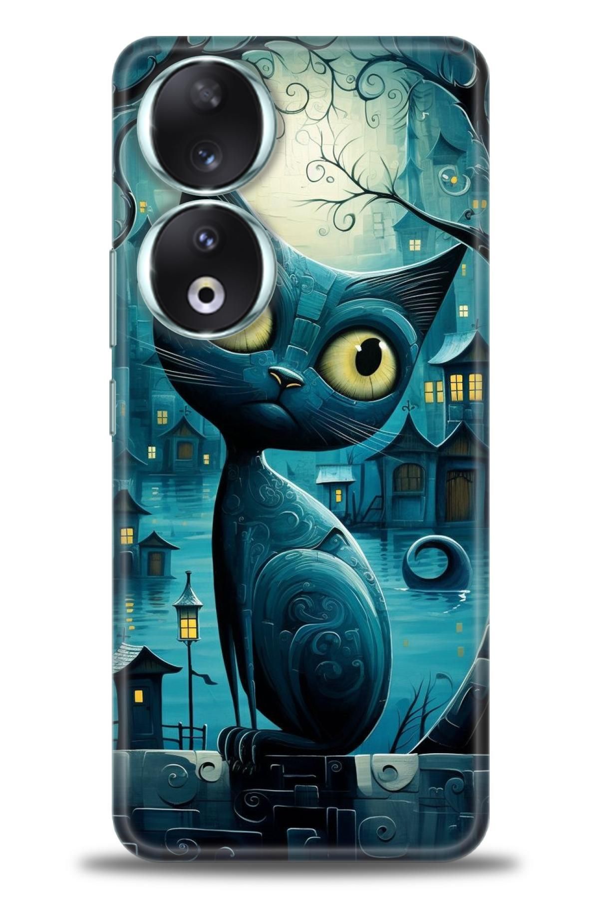 CooperTech Huawei Honor 90 İle Uyumlu HD Baskılı Silikon Kılıf - ÖzelSeri Huawei - 121