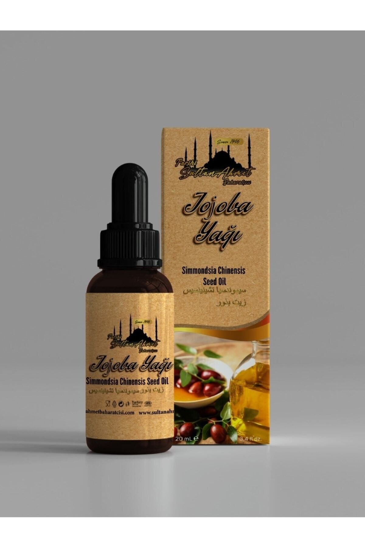 Tarihi SultanAhmet Baharatçısı Jojoba Yağı 20 ml | %100 Doğal | Katkısız Uçucu Bitkisel Yağ