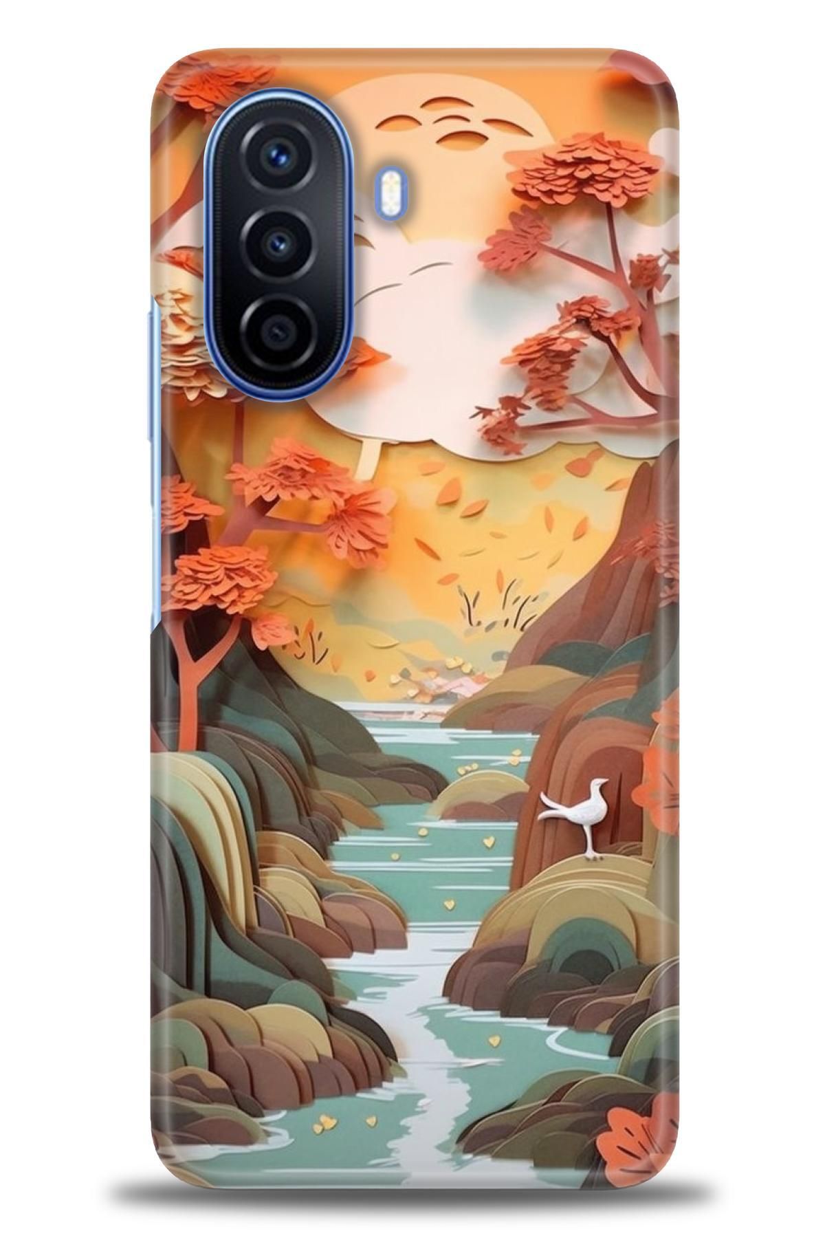 CooperTech Huawei Nova Y70 İle Uyumlu HD Baskılı Silikon Kılıf - ÖzelSeri Huawei - 328