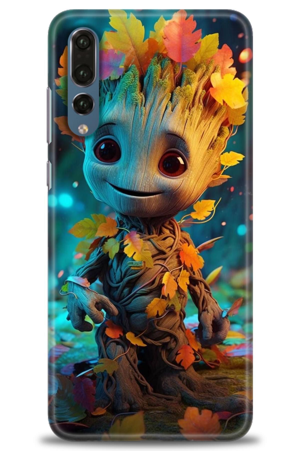CooperTech Huawei P20 Pro İle Uyumlu HD Baskılı Silikon Kılıf - ÖzelSeri Huawei - 630