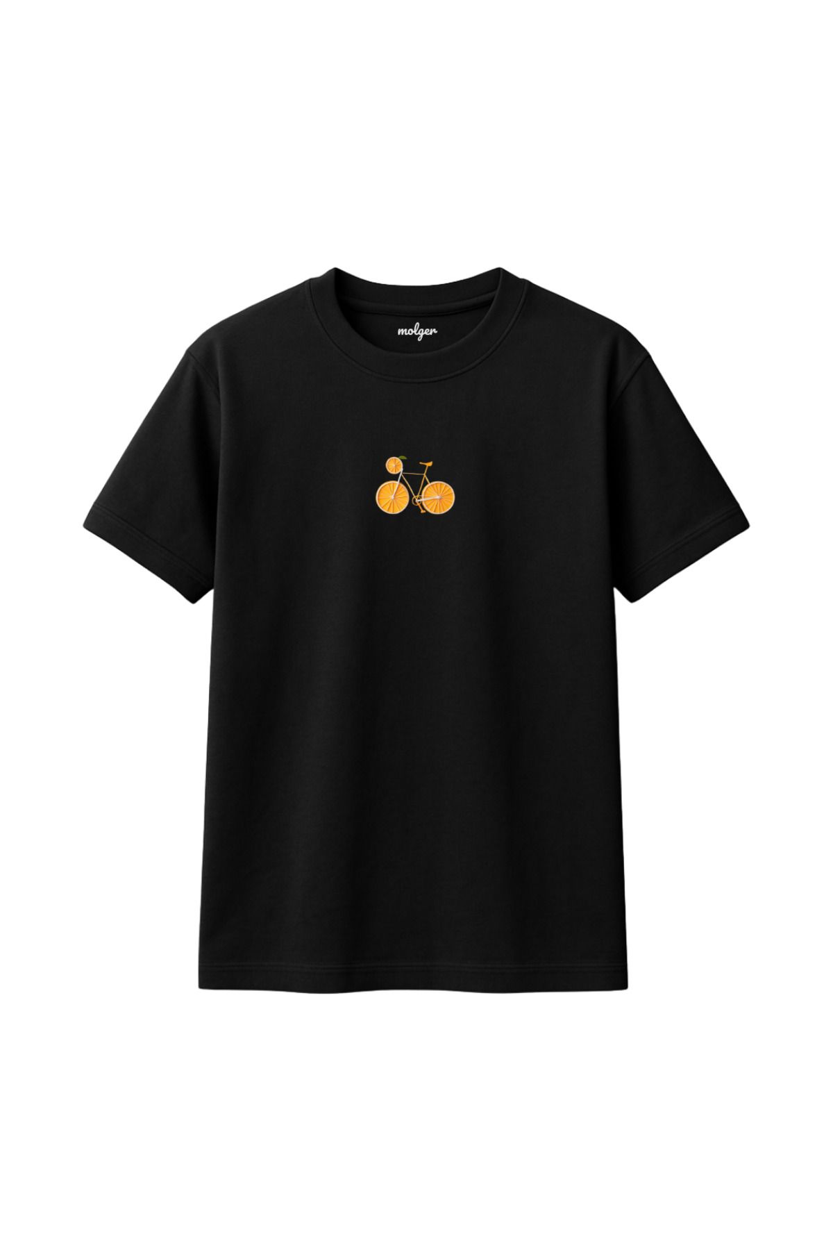 molger Orange Bike %100 Pamuk Regular Fit T-Shirt