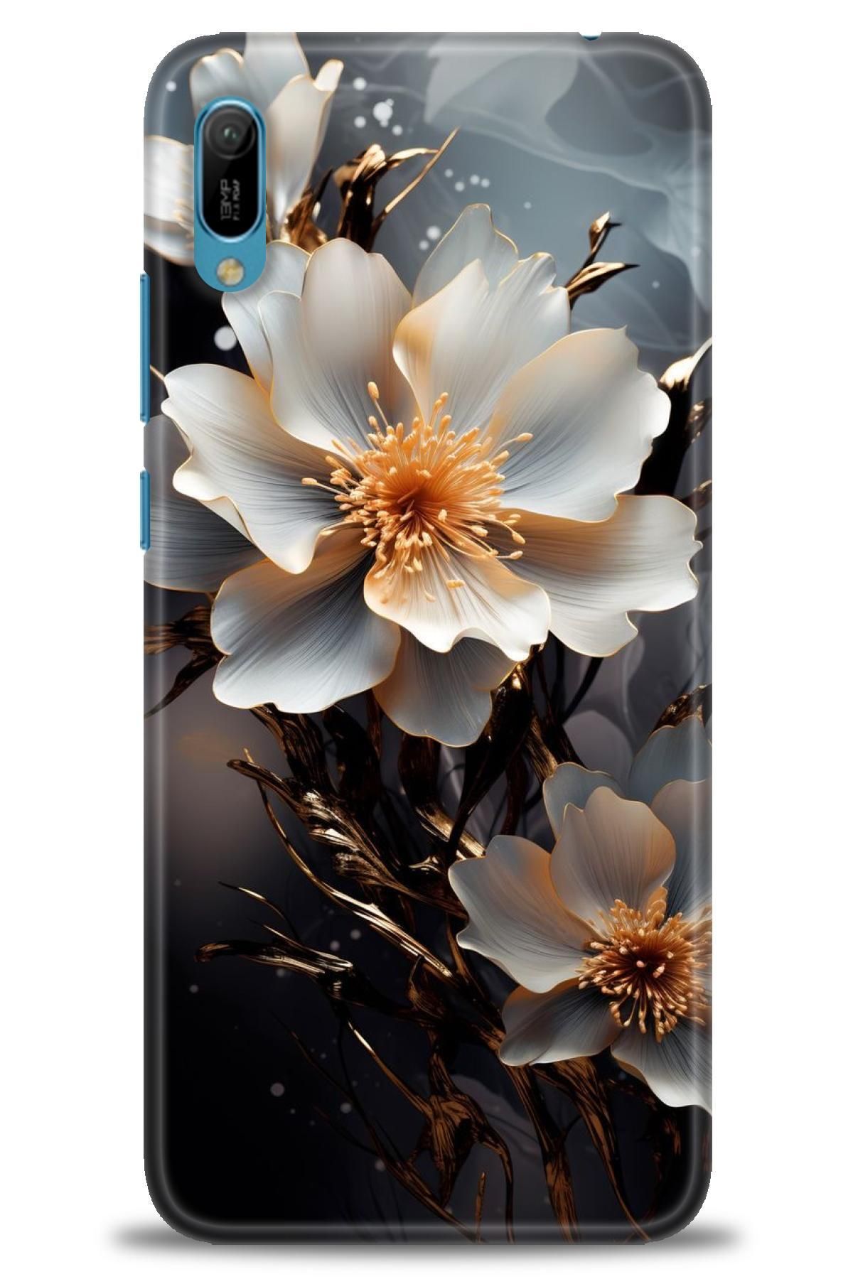 CooperTech Huawei Y6 2019 İle Uyumlu HD Baskılı Silikon Kılıf - ÖzelSeri Huawei - 357