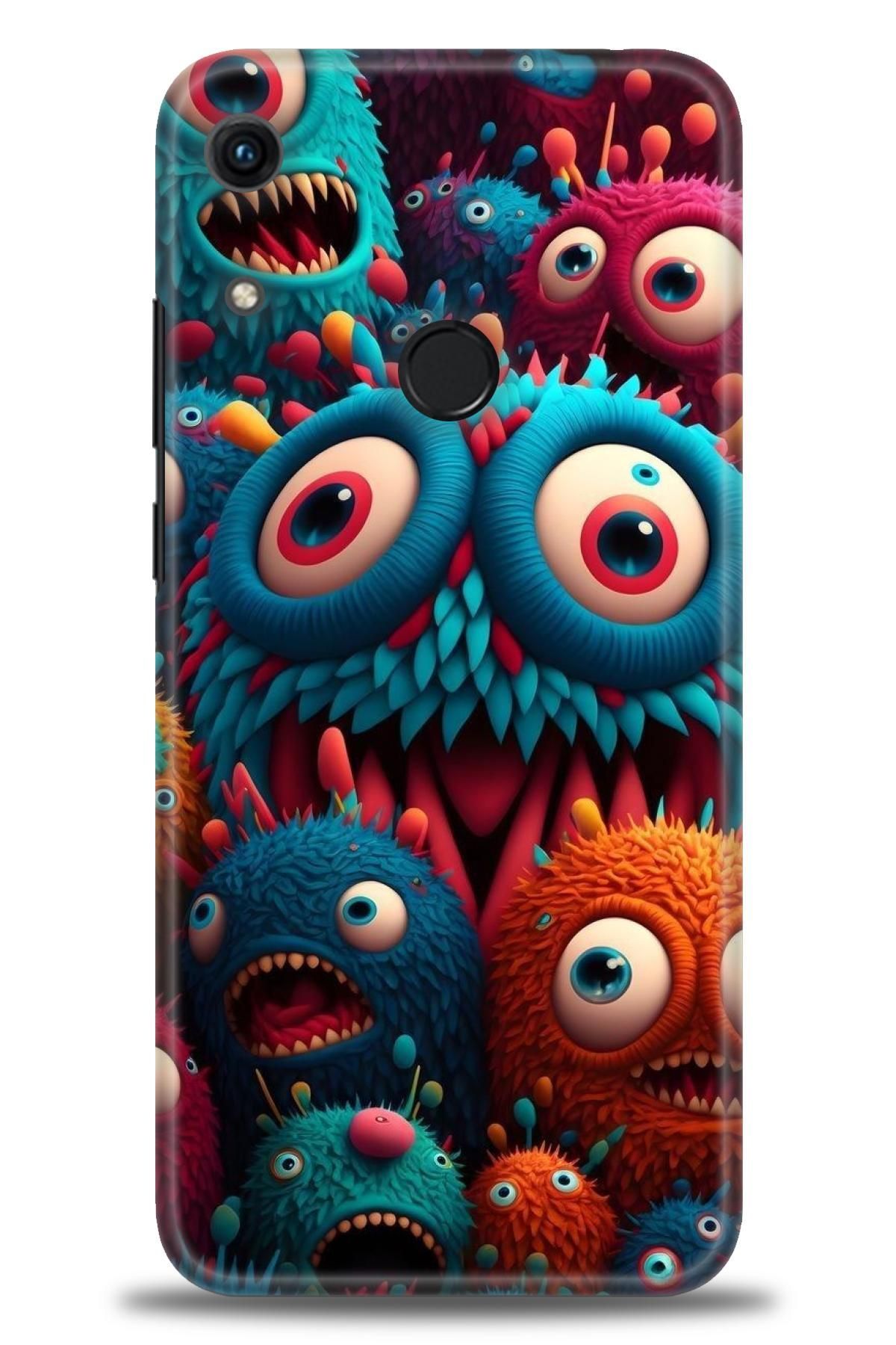 CooperTech Huawei Honor 8A İle Uyumlu HD Baskılı Silikon Kılıf - ÖzelSeri Huawei - 90