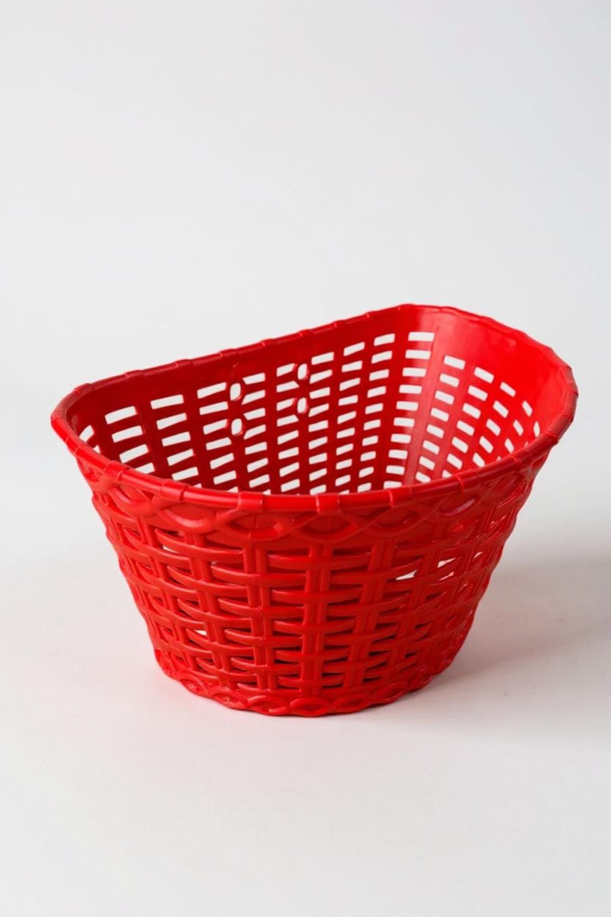 Ümit 16-20 Jant Çocuk Bisikleti Plastik Hasır Ön Sepet - Kırmızı - SPT-111