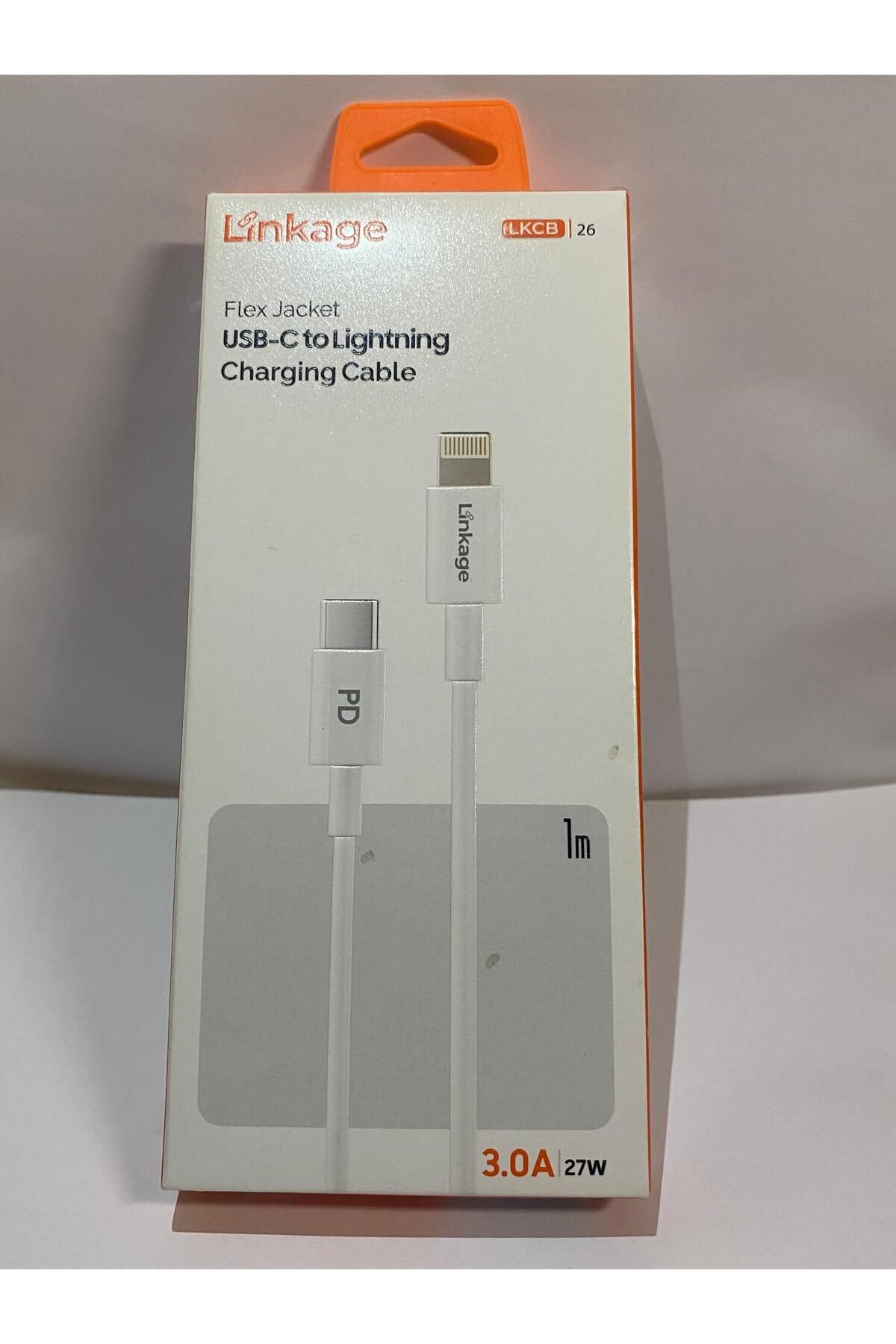 Linkage 27W Type-c to Lightning 1 Mt Şarj Kablosu