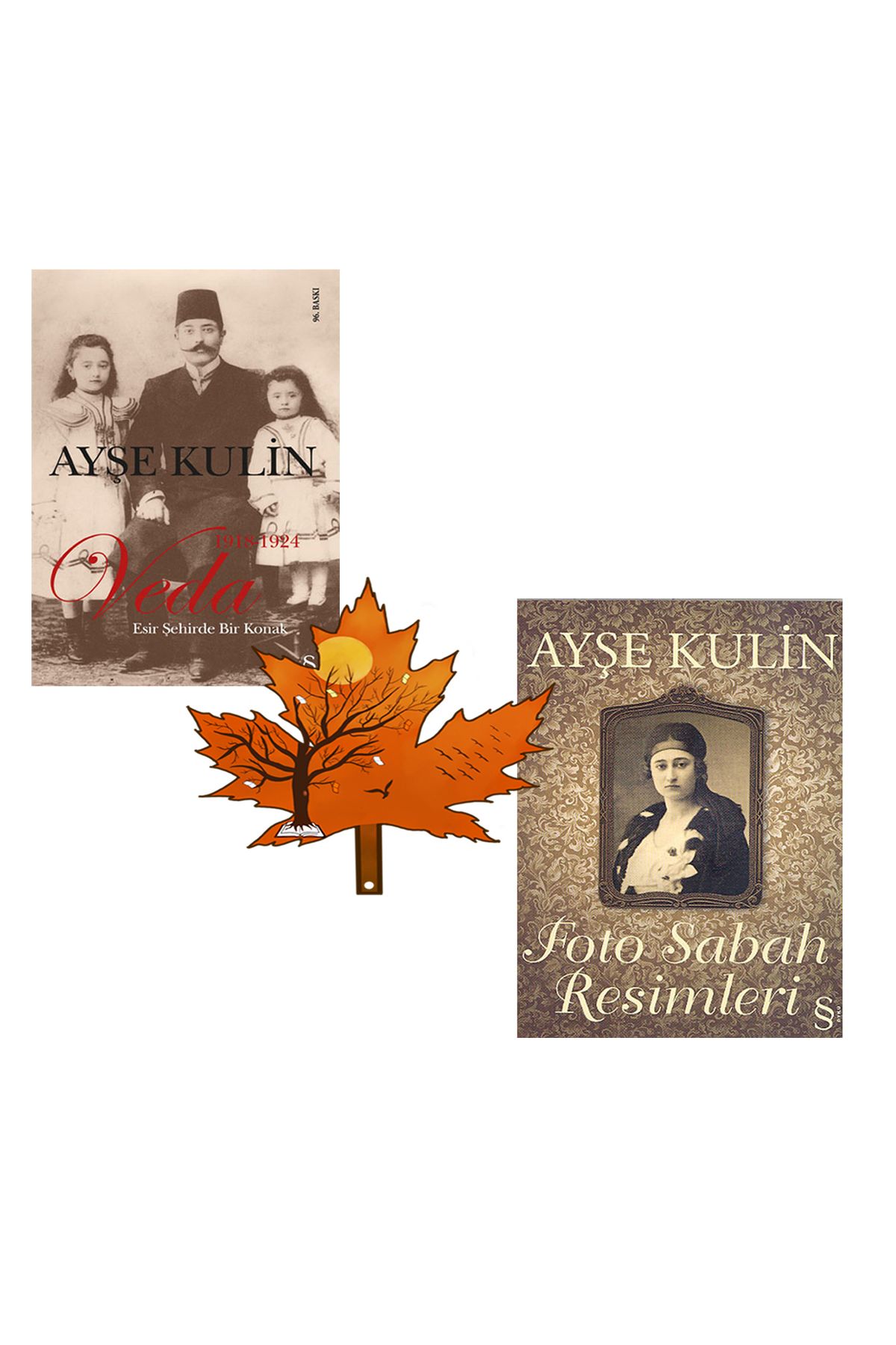 Everest Yayınları ayşe kulin - veda - ayşe kulin - foto sabah resimleri -2 kitap ve kitap ayracı