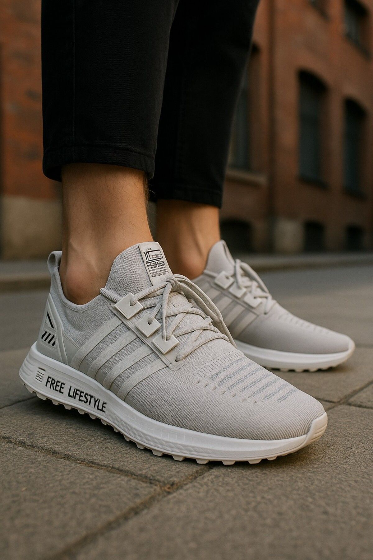 Afşin Yazlık Erkek Ortopedik Sneaker Spor Ayakkabı F-LAND