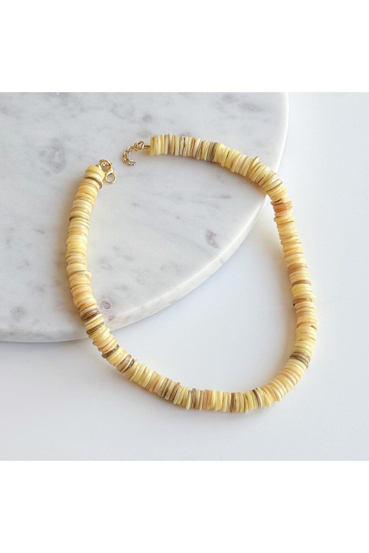 Venus Design Sarı Kolye