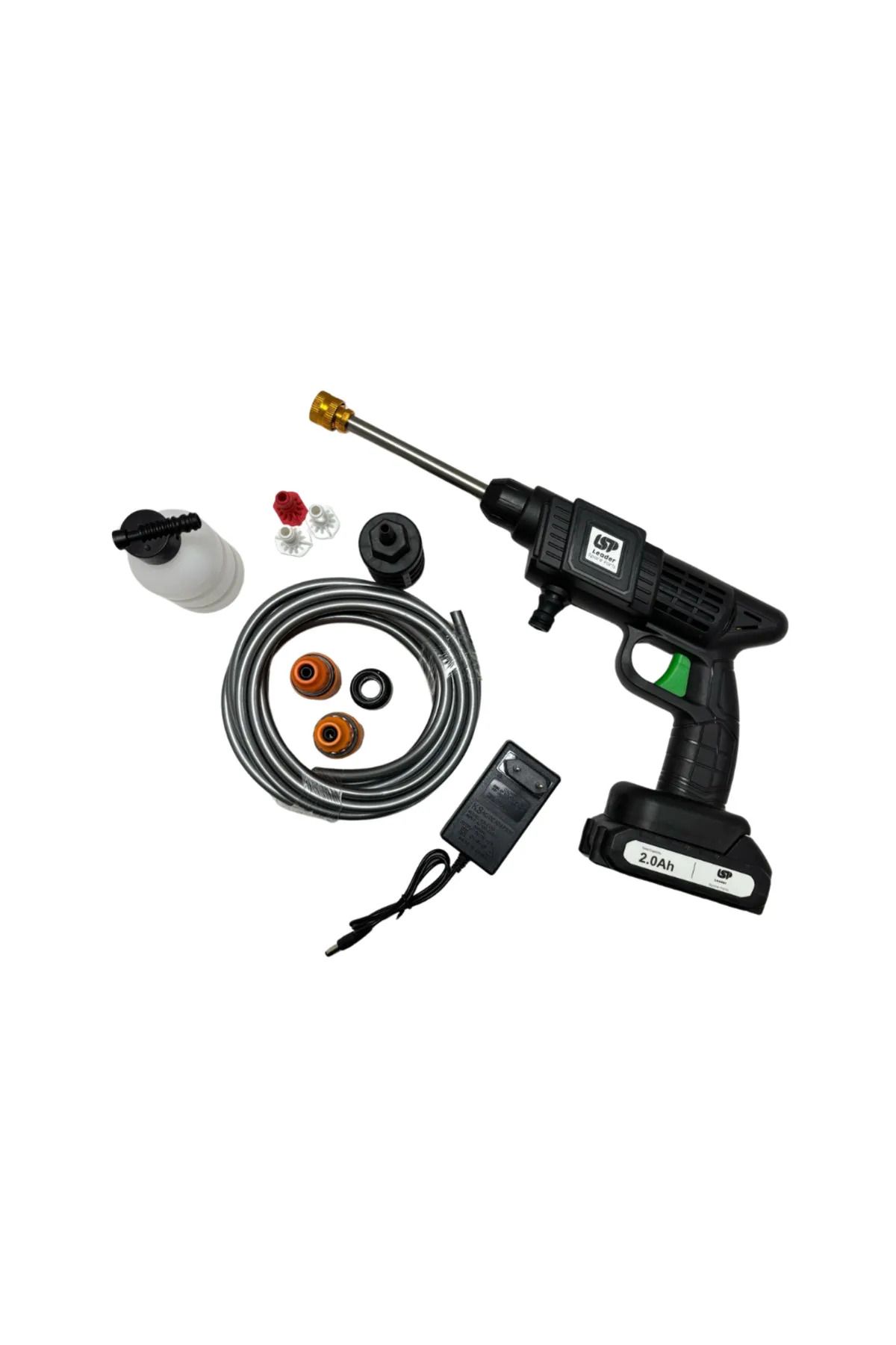 Silay Akülü Usp Oto Araç Yıkama, Bahçe Sulama Hortumu Makinesi Yüksek Basınçlı 48v Şarjlı 12000 Mah