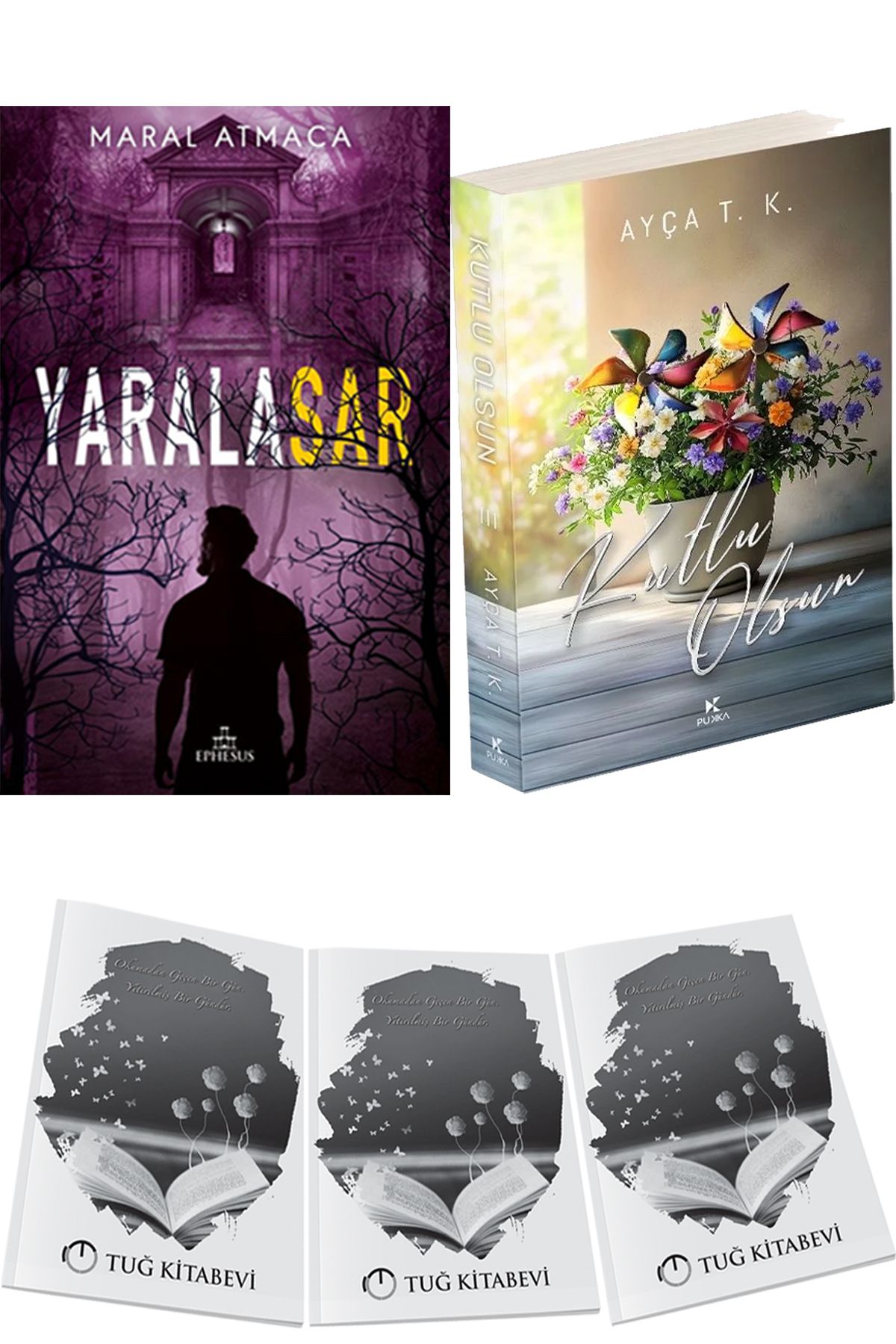 Ephesus Yayınları Yaralasar 3 Maral Atmaca ve Kutlu Olsun 3 + Hediyeli