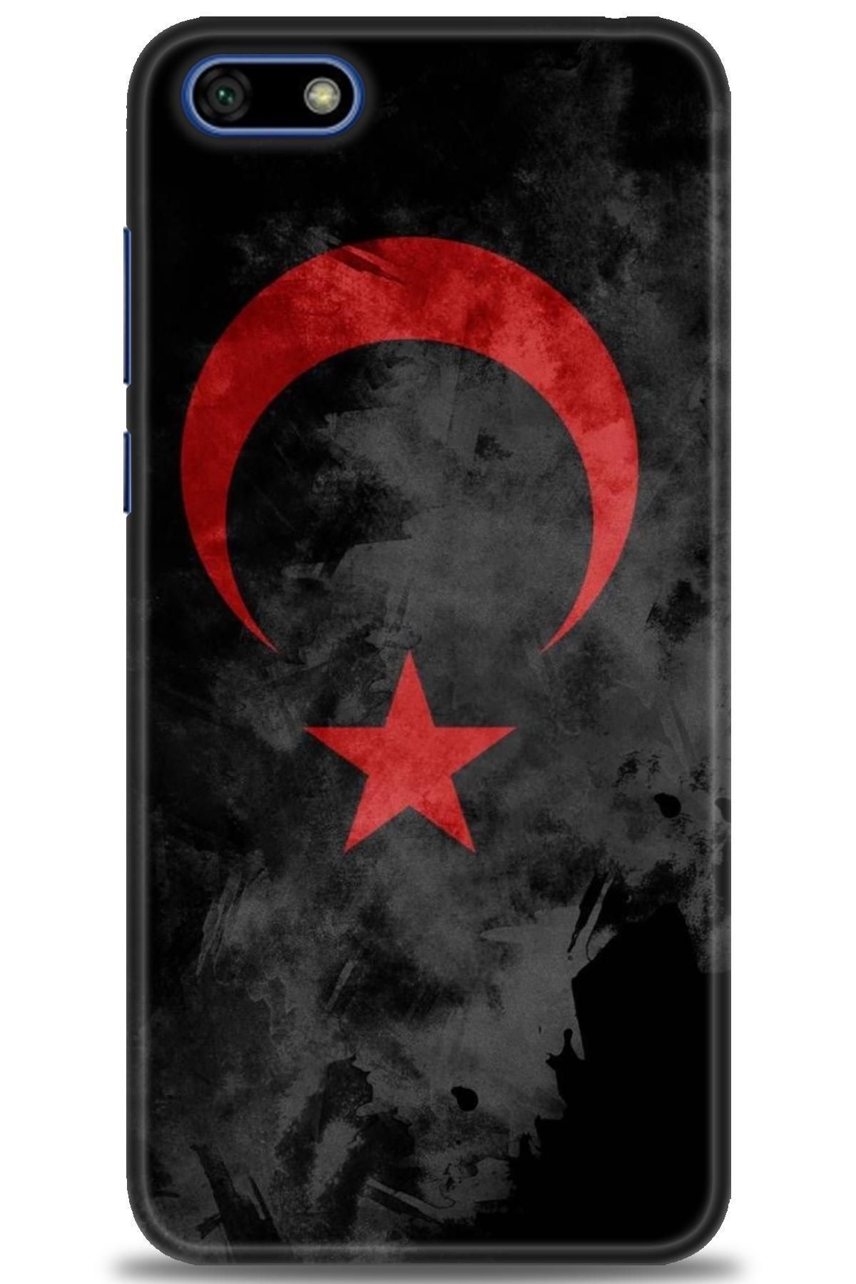 CooperTech Huawei Y5 2018 İle Uyumlu HD Baskılı Silikon Kılıf - ÖzelSeri Huawei - 467