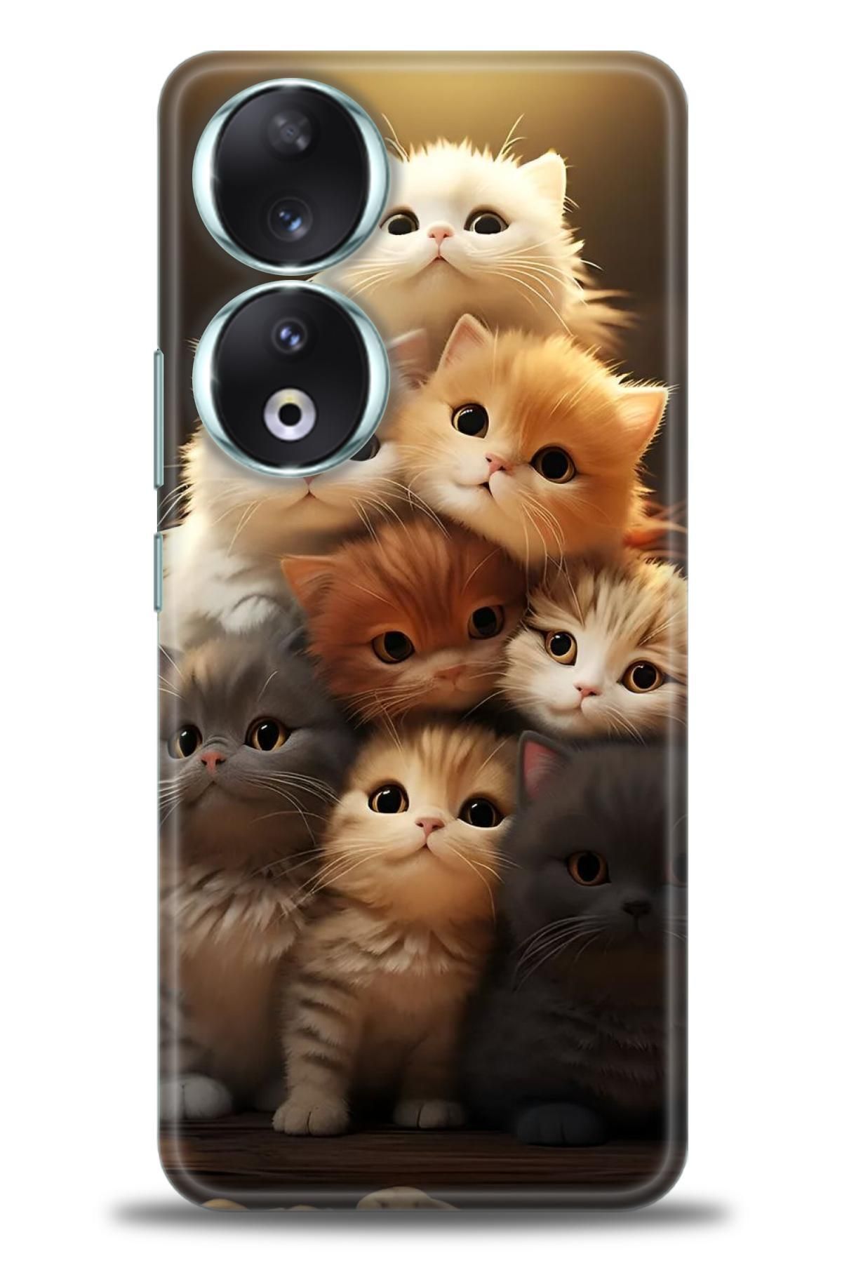 CooperTech Huawei Honor 90 İle Uyumlu HD Baskılı Silikon Kılıf - ÖzelSeri Huawei - 165