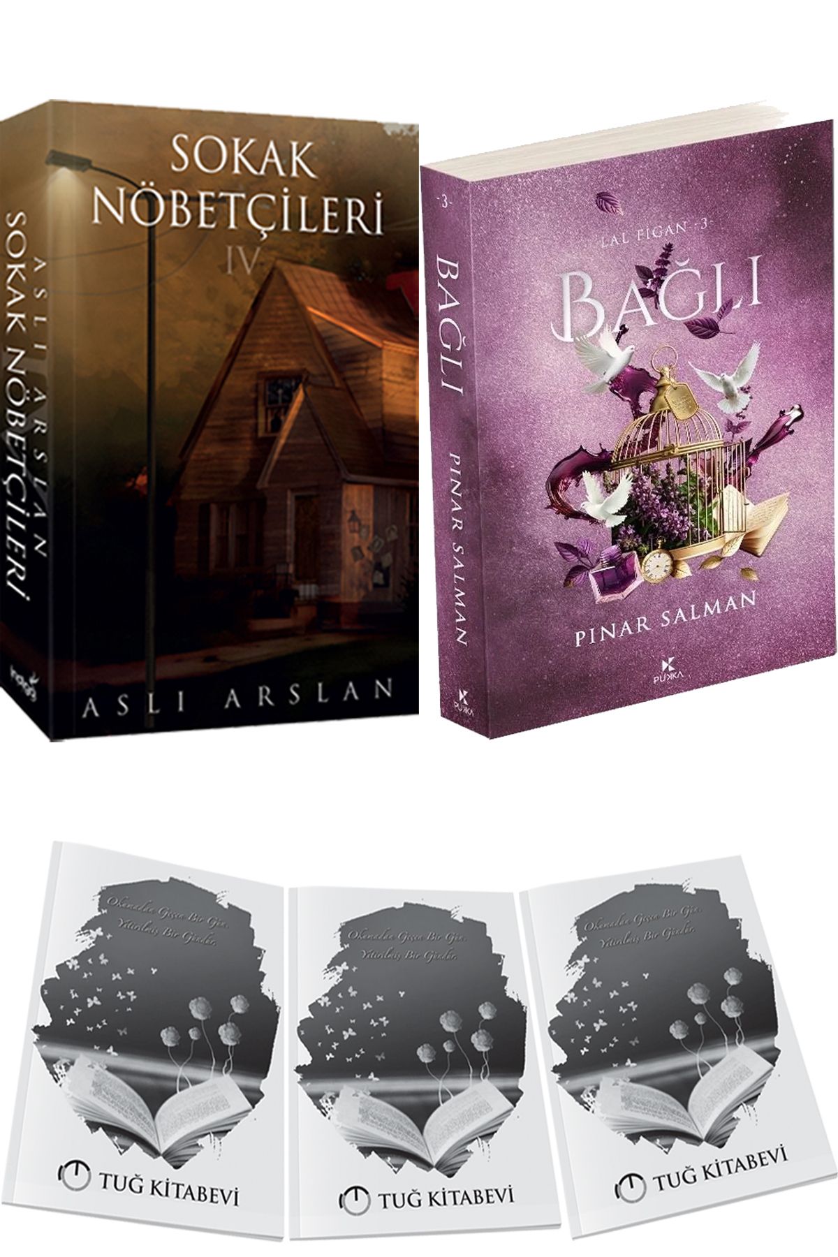 İndigo Kitap Sokak Nöbetçileri 4 Aslı Arslan ve Lal Figan 3 Bağlı + Hediyeli