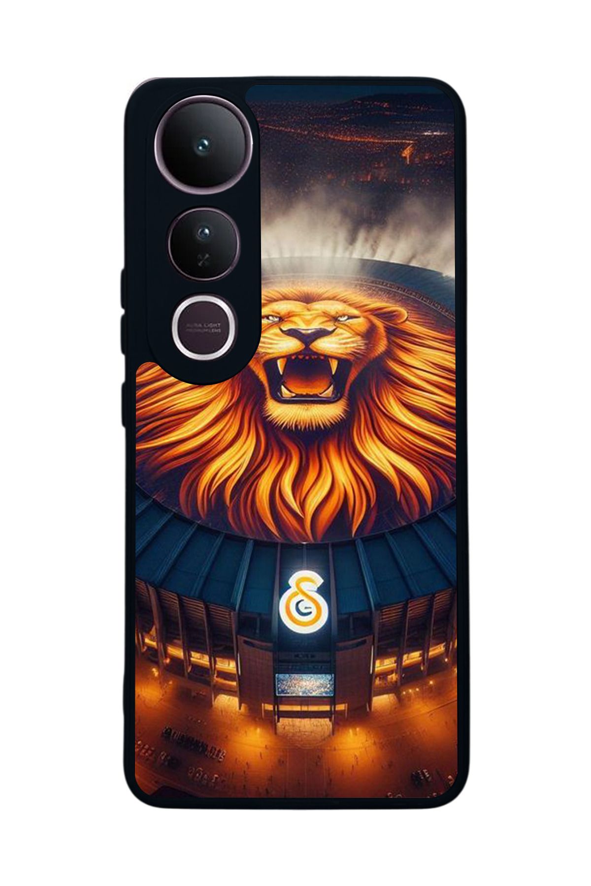 BGAKSESUAR Vivo V50 Lite Uyumlu Kılıf – Yumuşak Silikon, Koruyucu, Şok Emici Kapak
