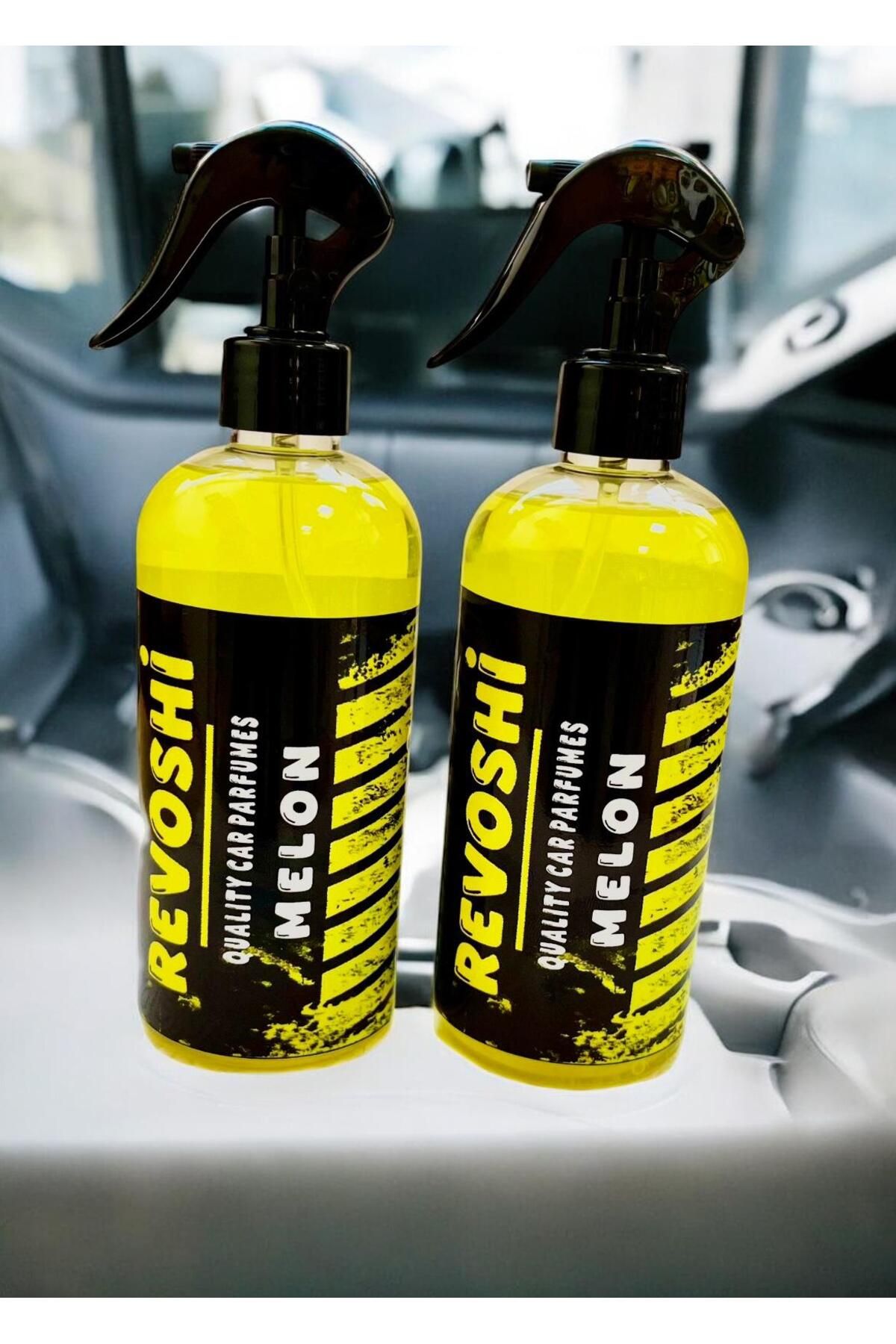 REVOSHİ 2 ADET 500 ml Kavun Sprey Araç Koku SETİ