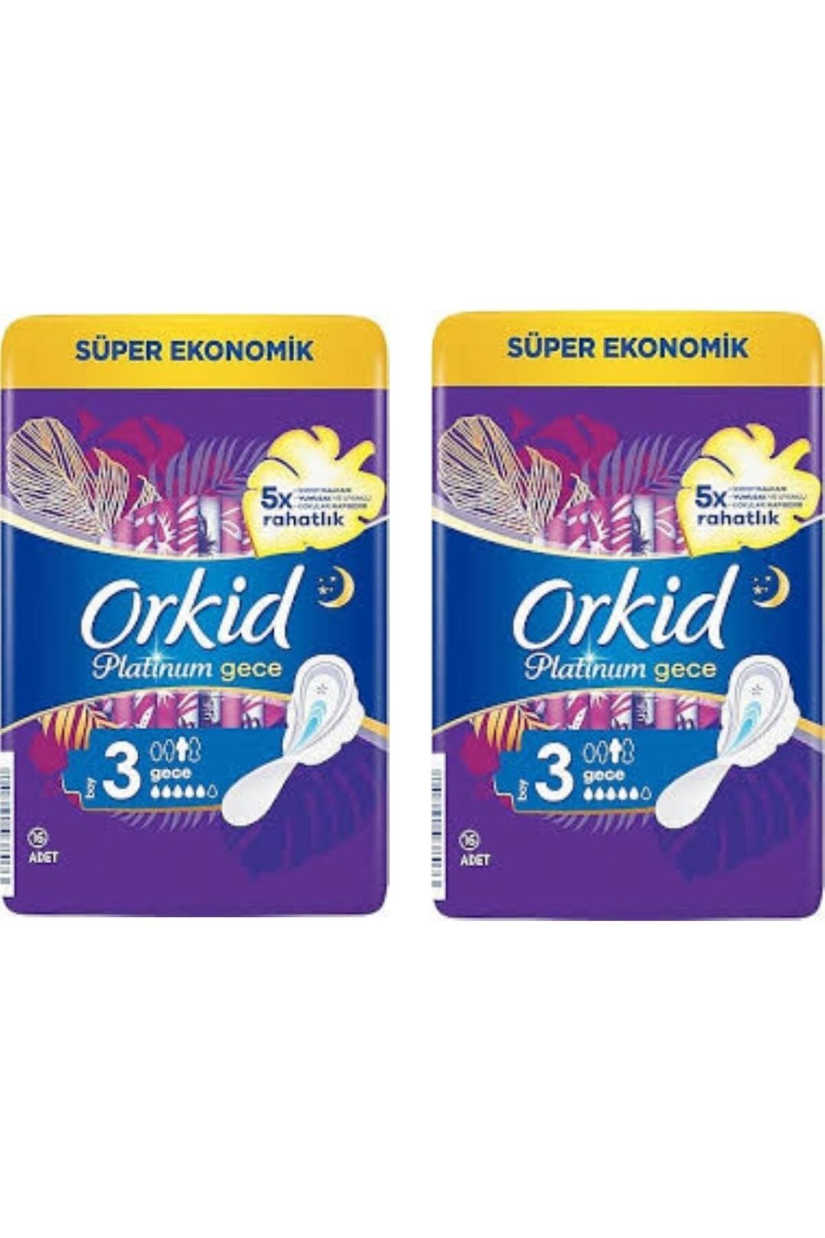 Orkid Platinum Boy3 Gece & Gündüz Süper Ekonomik 16lı