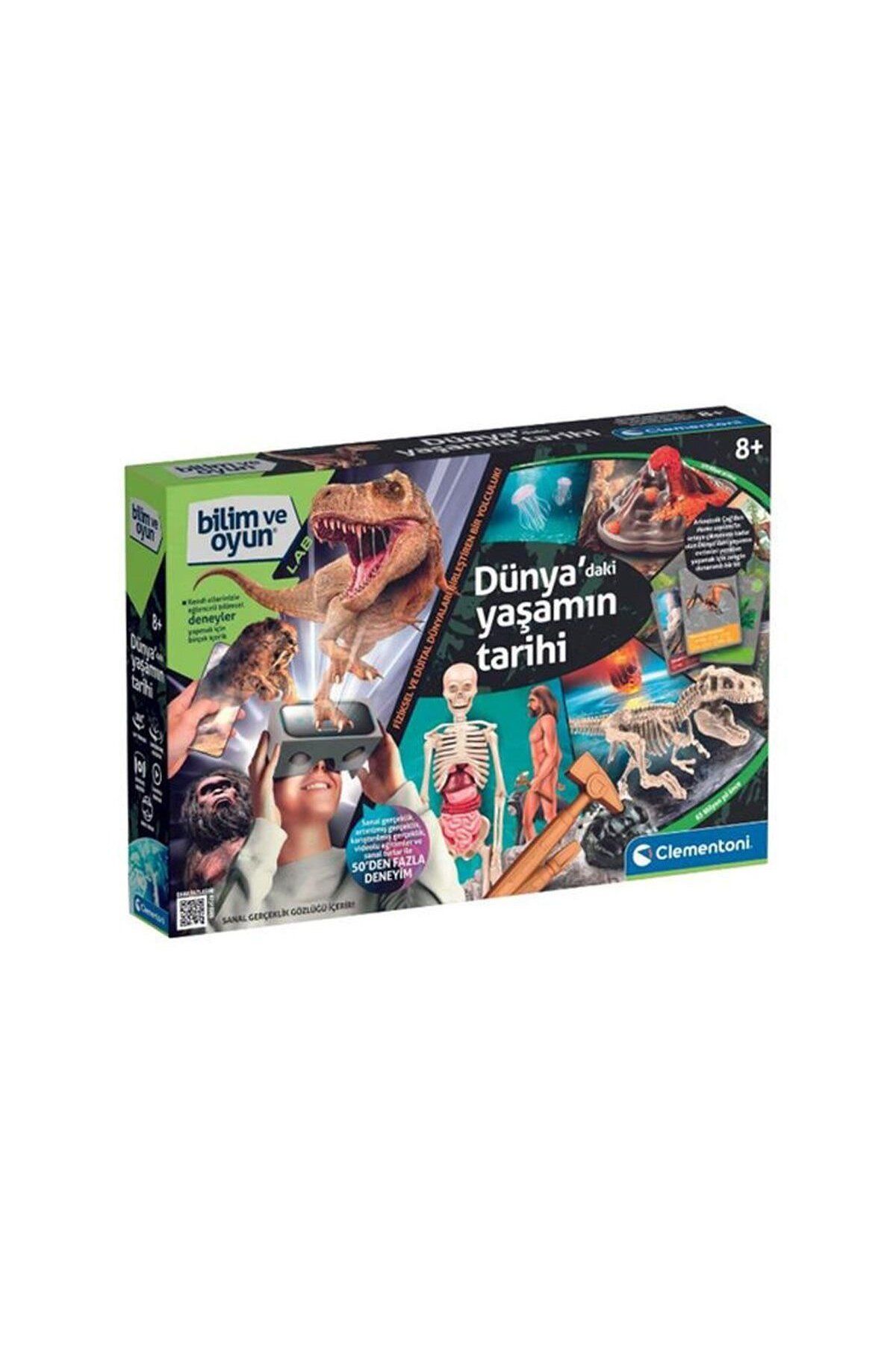 Clementoni Puzzle 64839 Bilim ve Oyun - Dünyadaki Yaşamın Tarihi