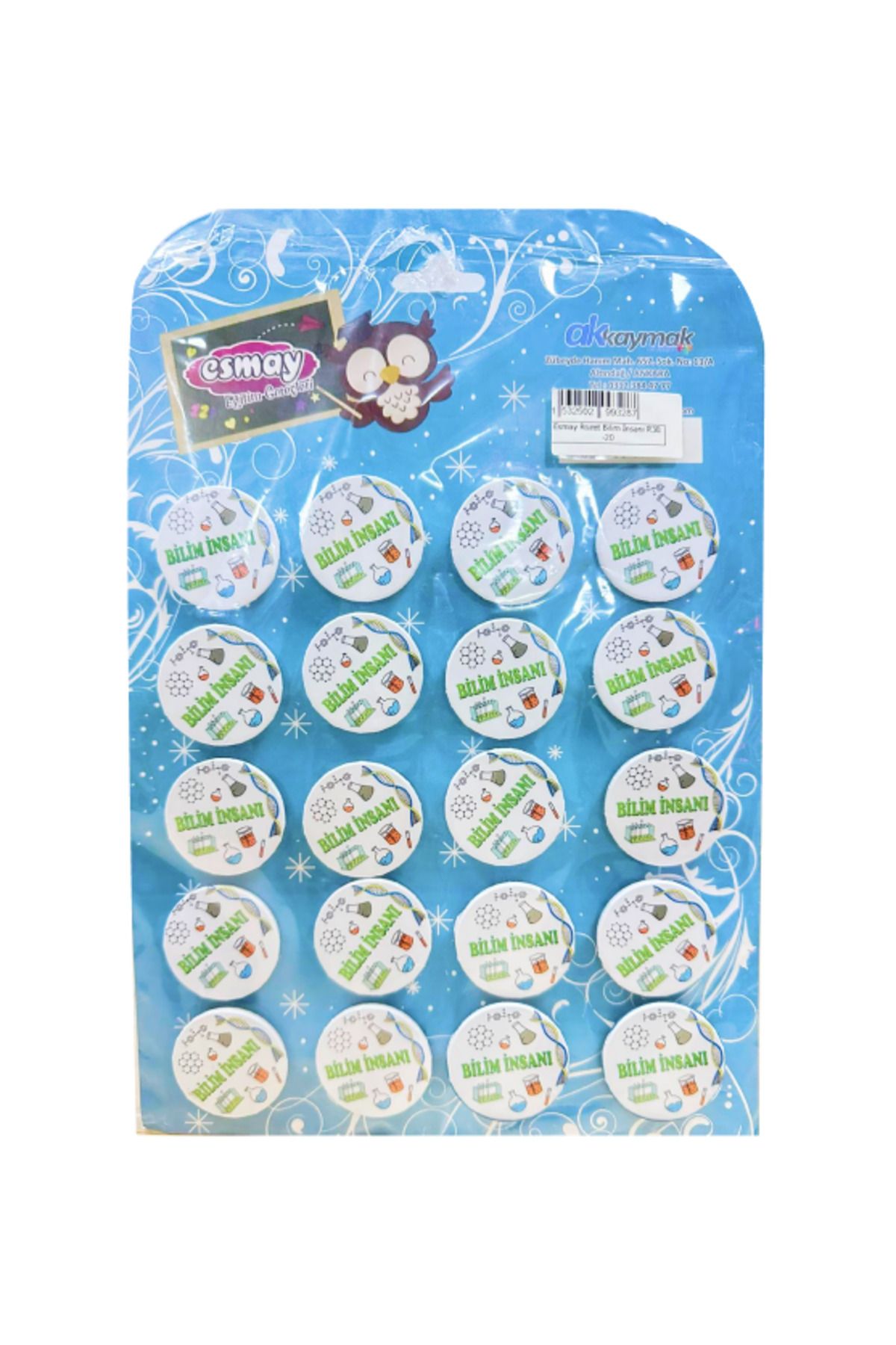 gnsstore Esmay Rozet Bilim İnsanı R38 -20