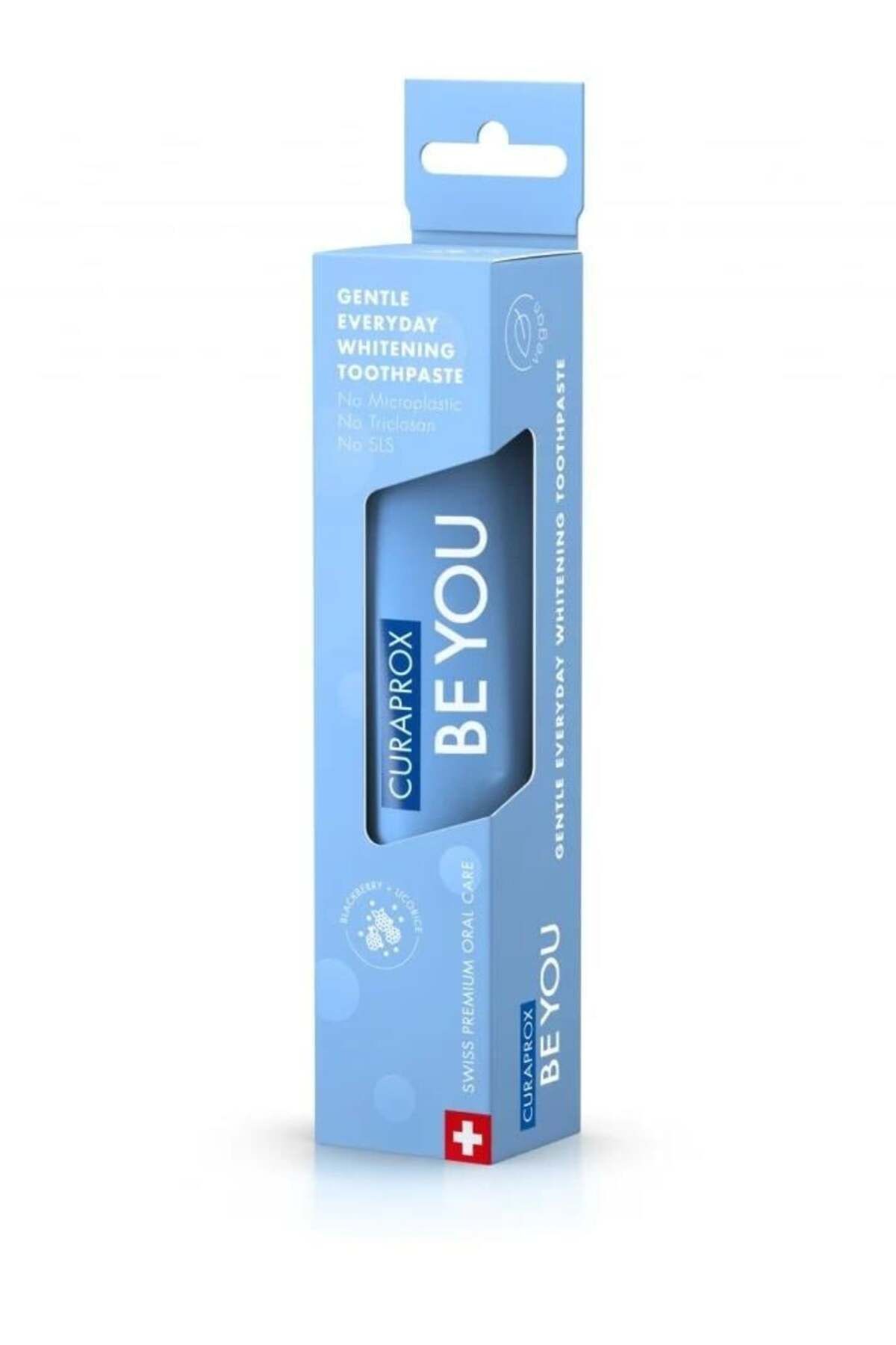 Curaprox Be You Beyazlatıcı - Böğürtlen - Meyankökü - Diş Macunu - Blue 60 ml