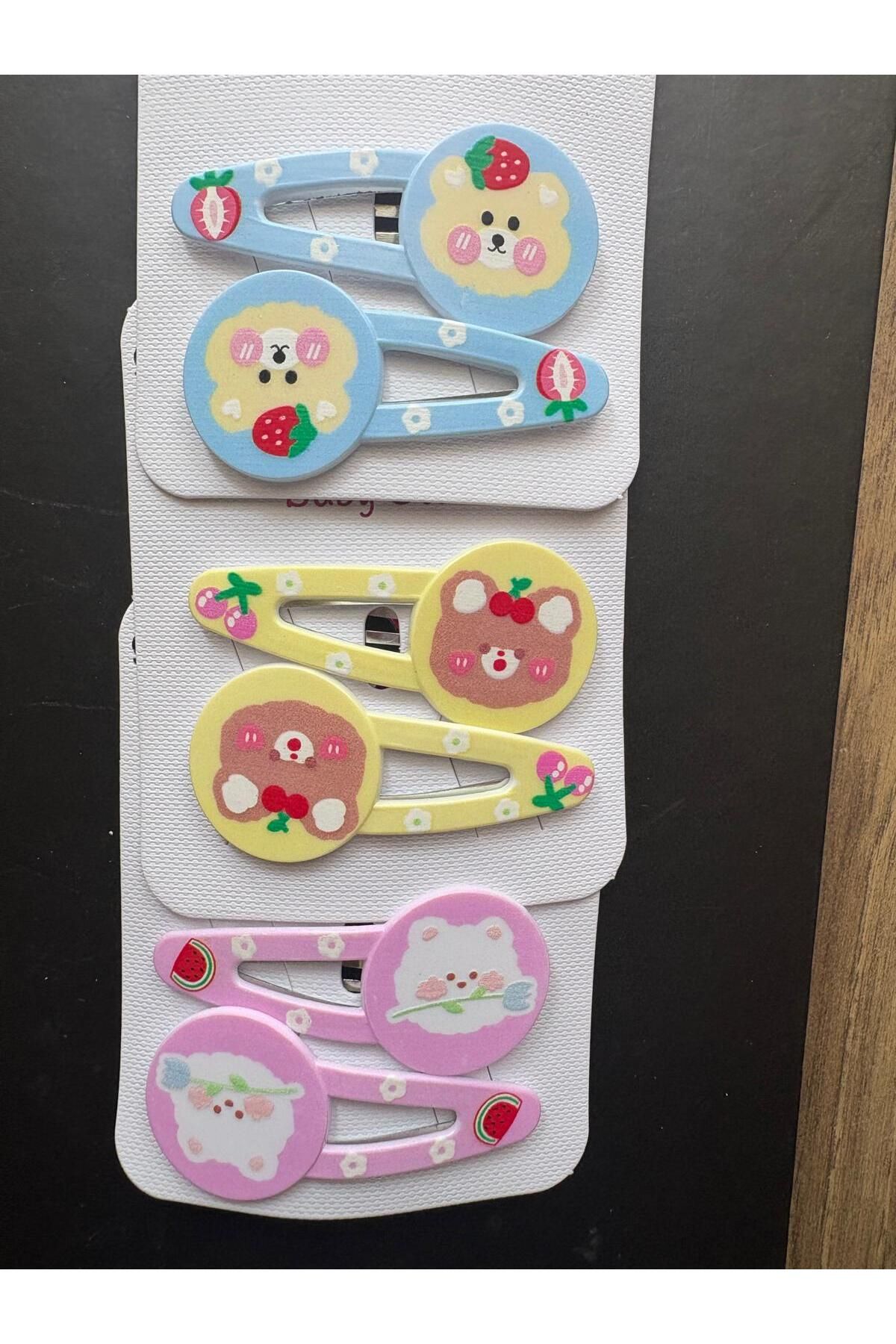 DEFORA Kız Çocuk Bebek Toka Seti