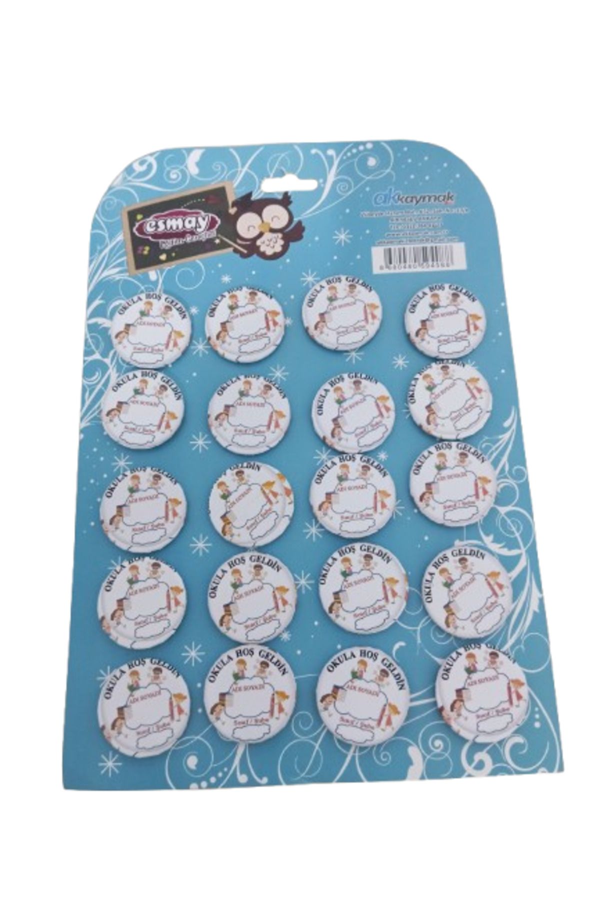 gnsstore Esmay Rozet Okuluma Hoşgeldiniz R45 -20