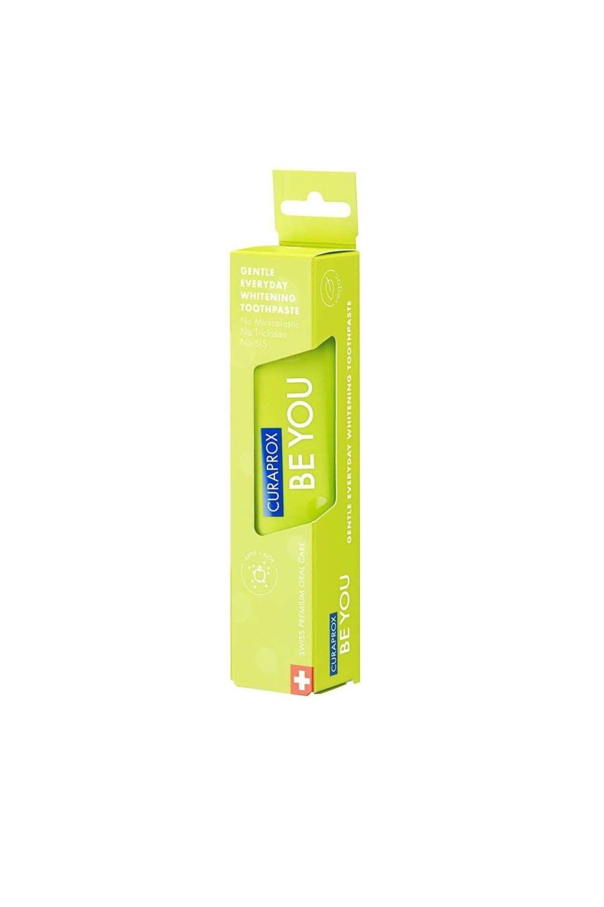 Curaprox Be You Beyazlatıcı Diş Macunu Elma & Alovera Green 60 ml